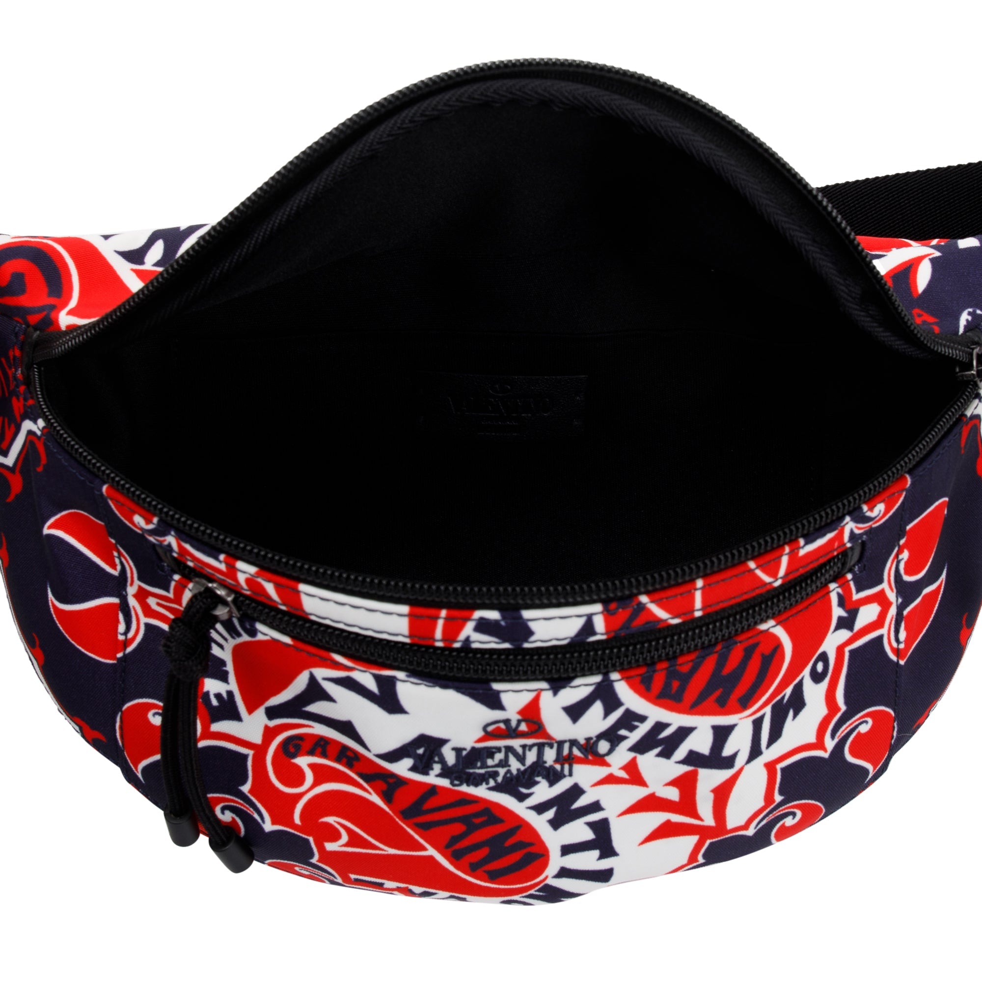 Valentino Multicolour Printed Nylon Wait Bag