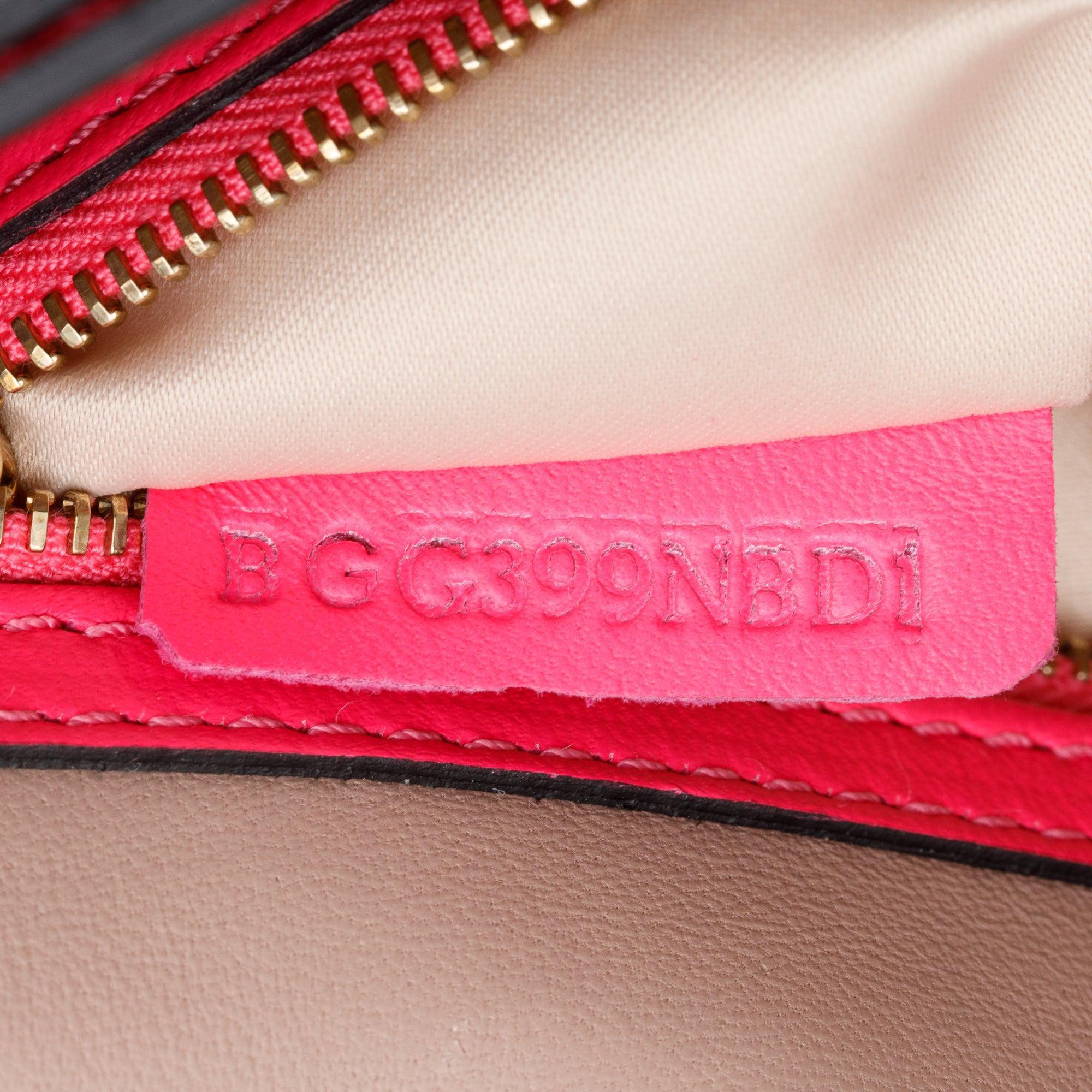 Valentino Pink Smooth Calfskin Leather Rockstud Wristlet Clutch w/ Wrist Strap