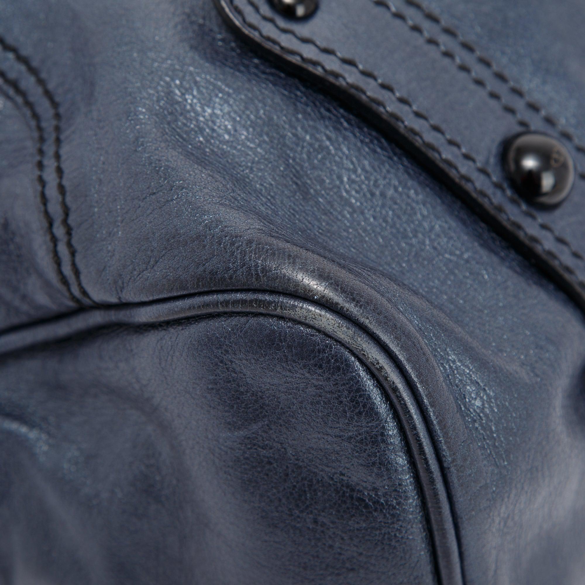 Valentino V-Logo Leather Shoulder Bag