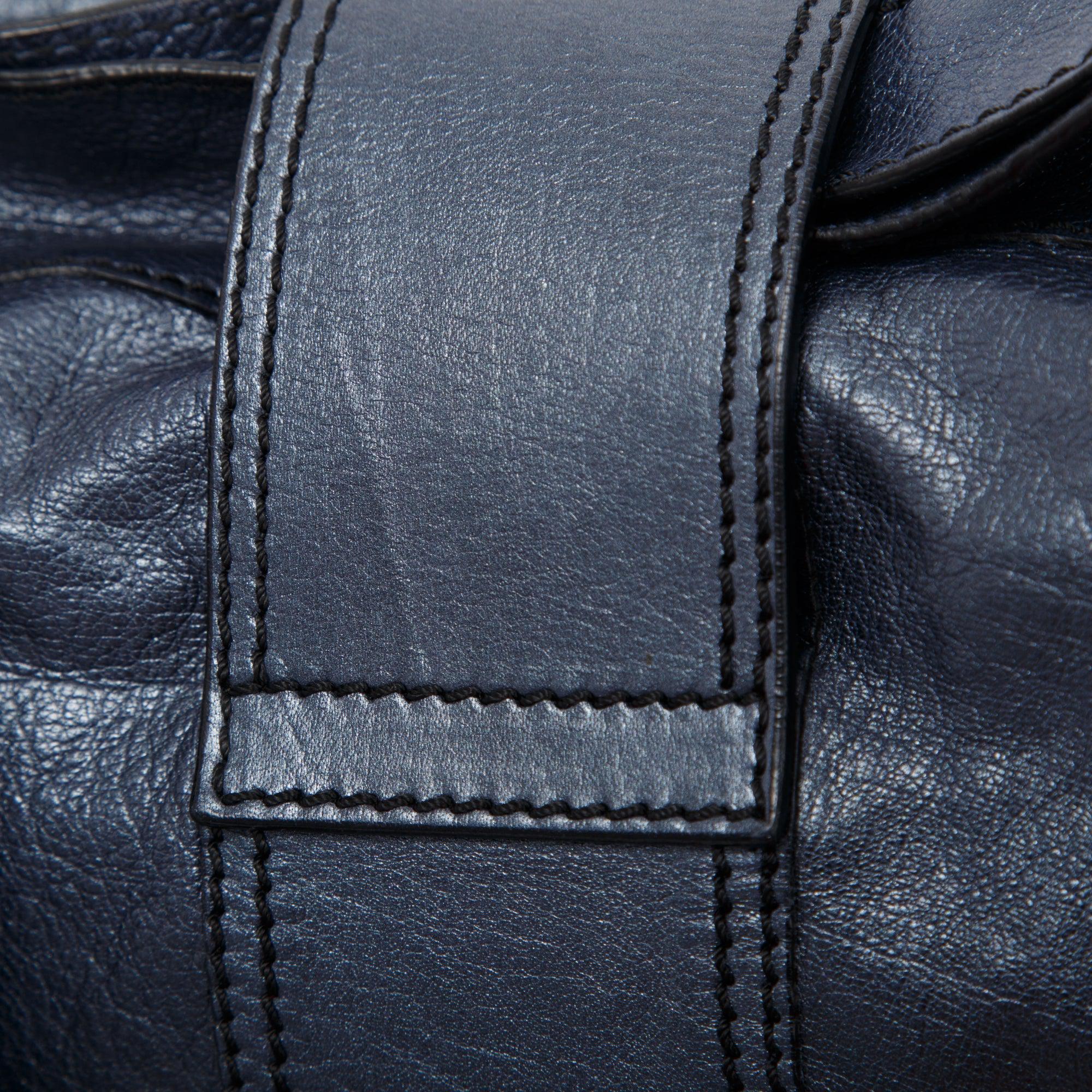 Valentino V-Logo Leather Shoulder Bag