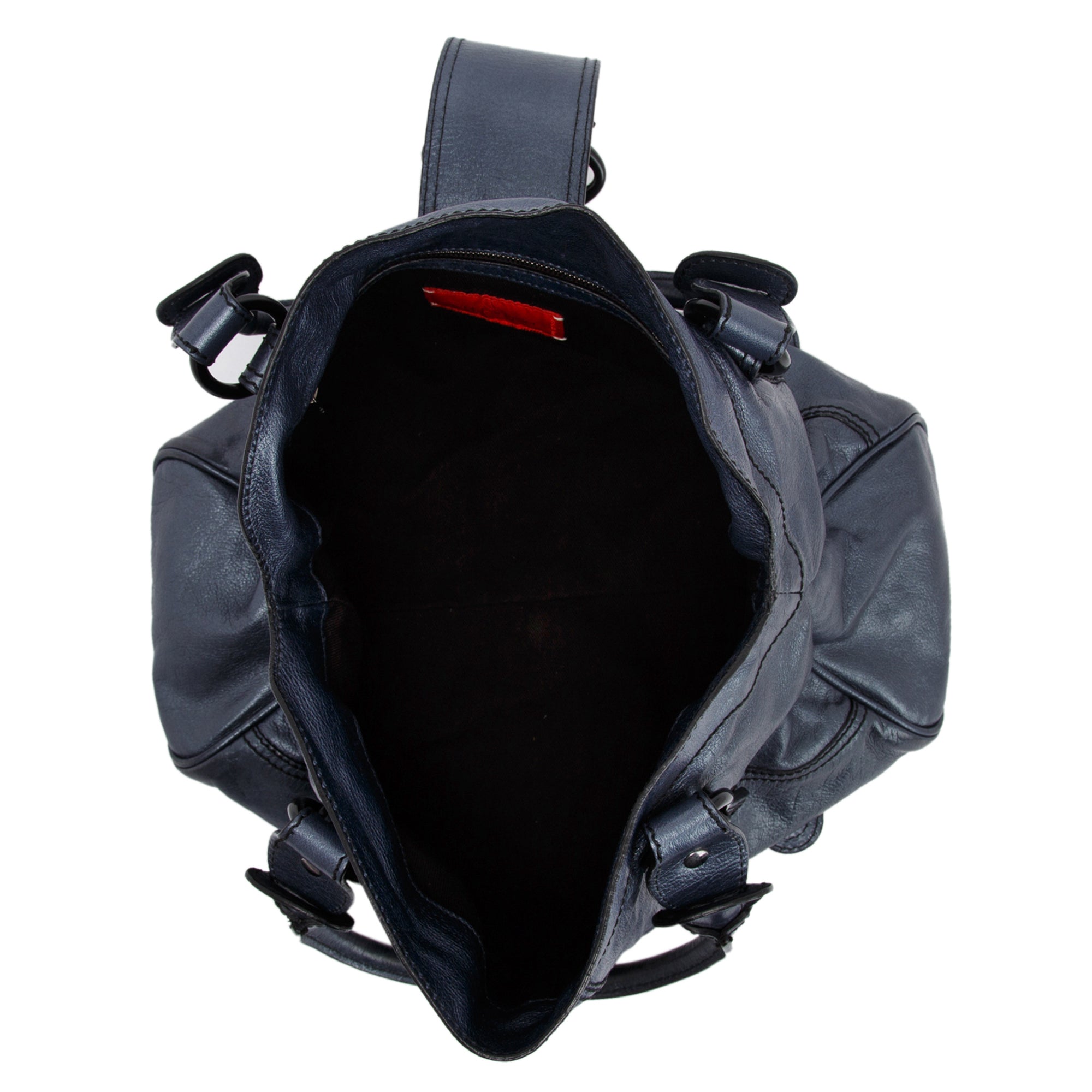 Valentino V-Logo Leather Shoulder Bag