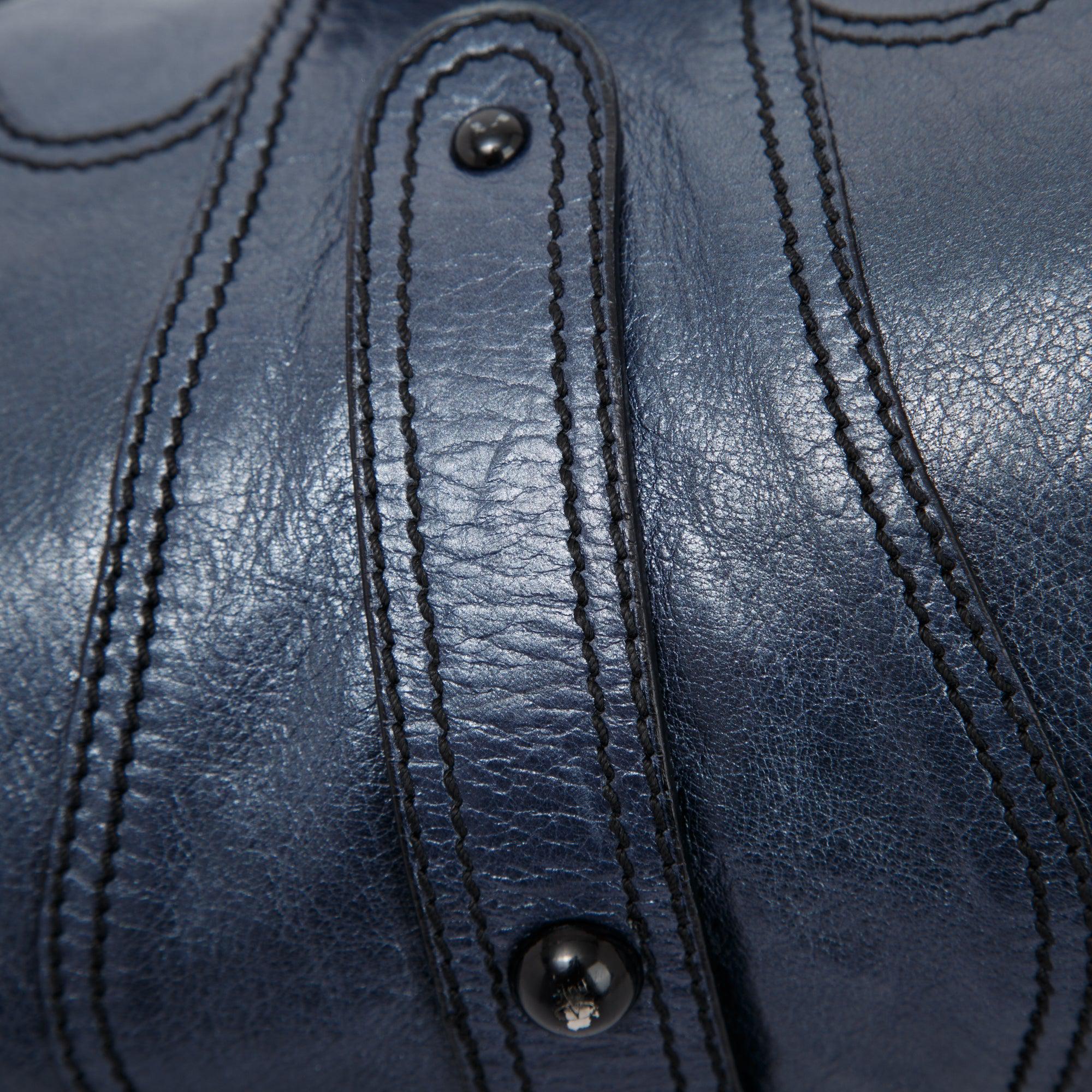 Valentino V-Logo Leather Shoulder Bag