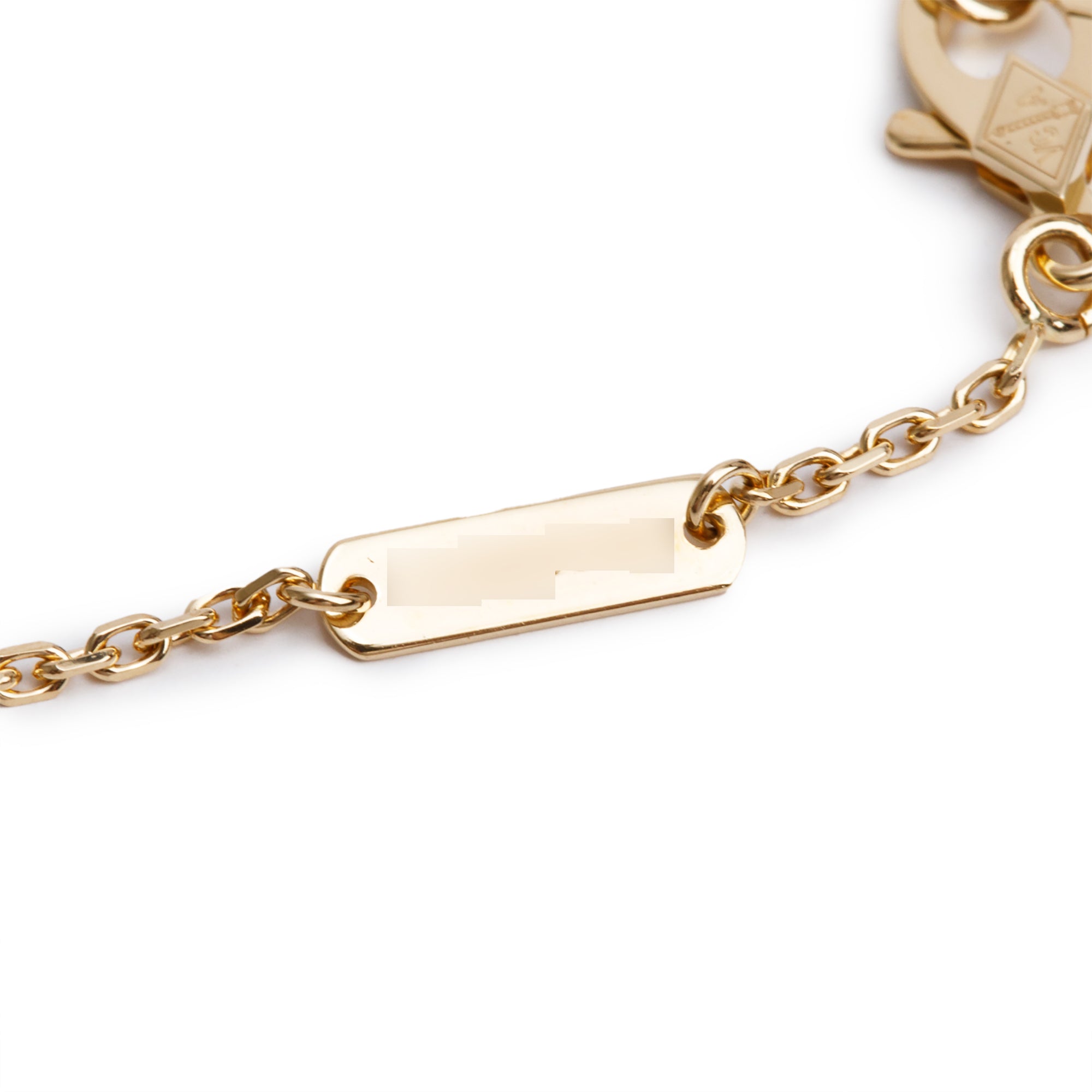 Van Cleef & Arpels 18k Yellow Gold Vintage Alhambra Black Onyx Pendant Necklace w/ Pouch, Receipt & Certificate