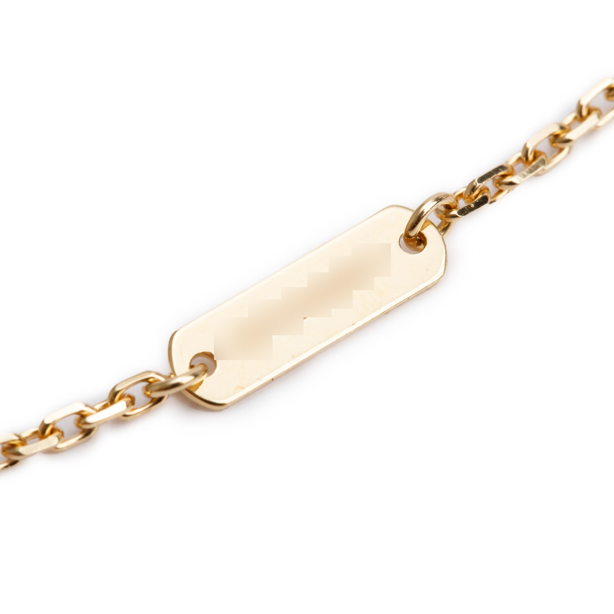 Van Cleef & Arpels 18k Yellow Gold Vintage Alhambra Pendant Necklace