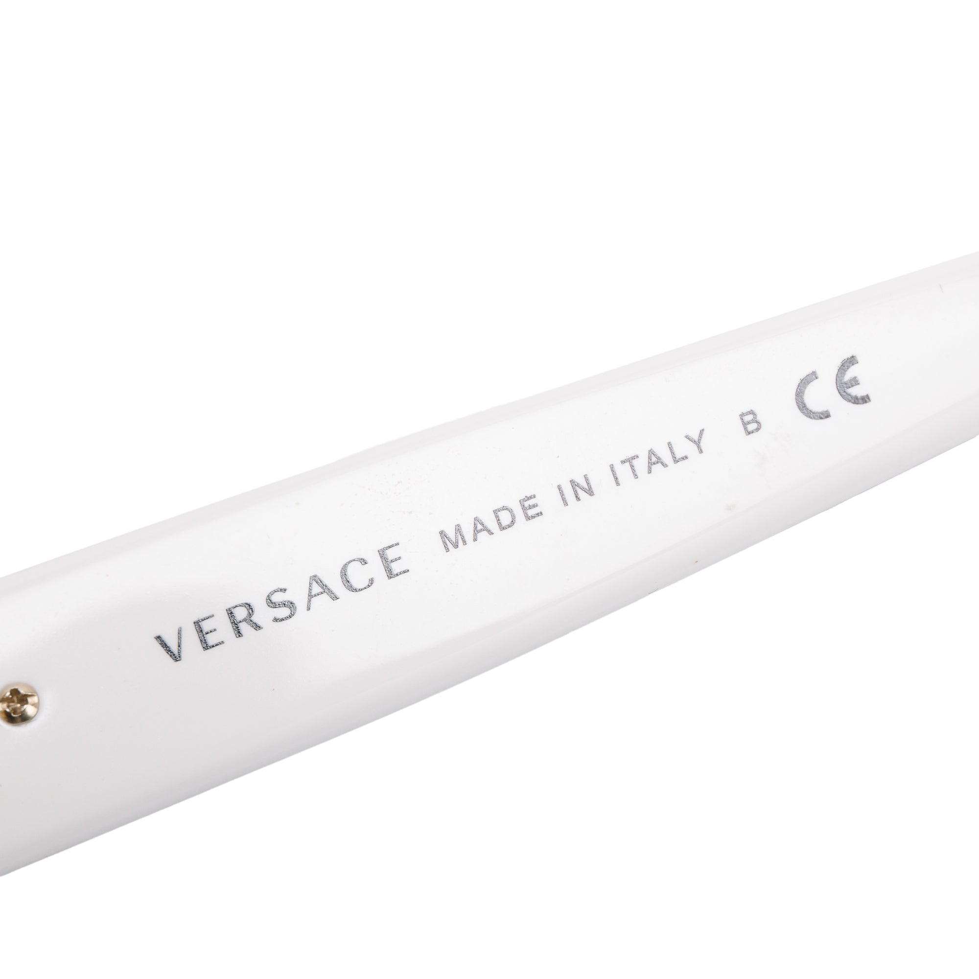 Versace 1277 Black & Leopard Print Acetate Medusa Square Sunglasses w/ Case