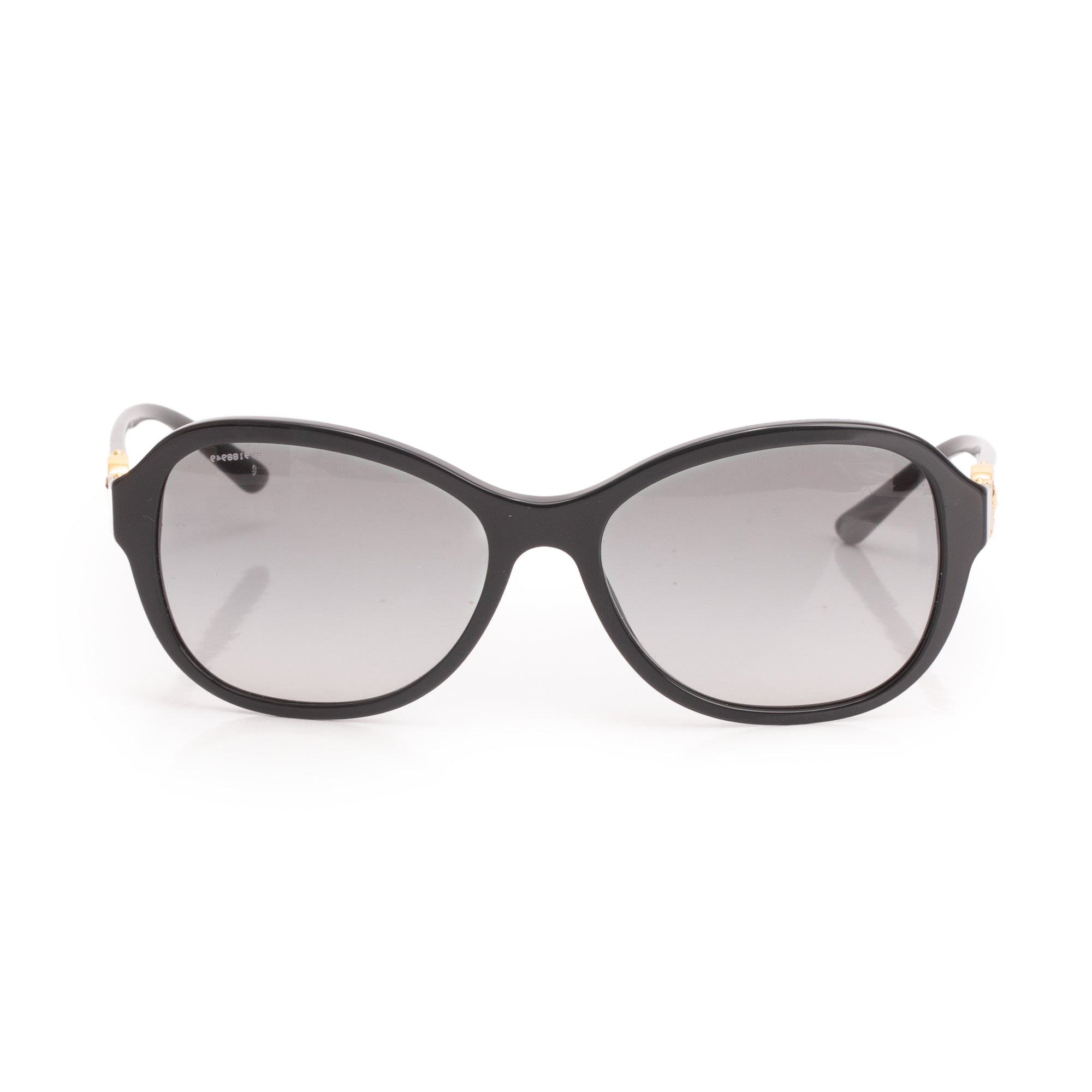 Versace 4262 Black Acetate Medusa Sunglasses w/ Box & Case