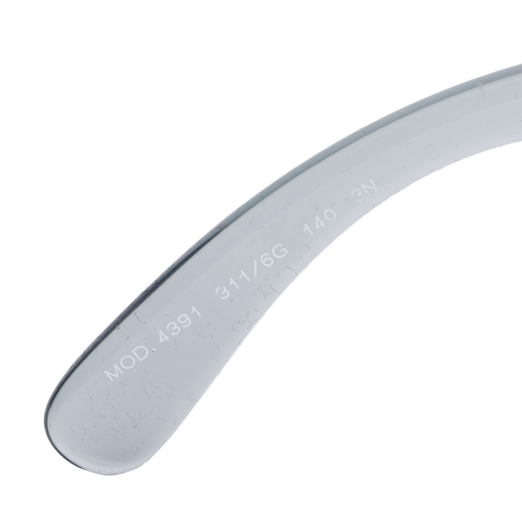 Versace 4391 Black Transparent Acetate Medusa Biggie Shield Sunglasses w/ Box & Case