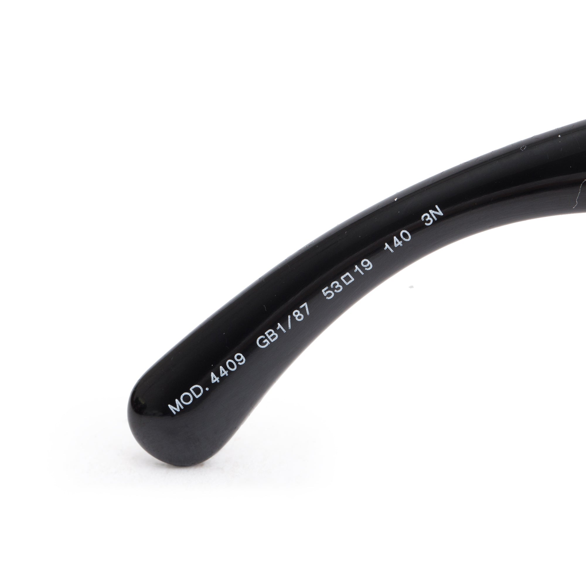 Versace 4409 Black Acetate Medusa Square Tinted Sunglasses w/ Case