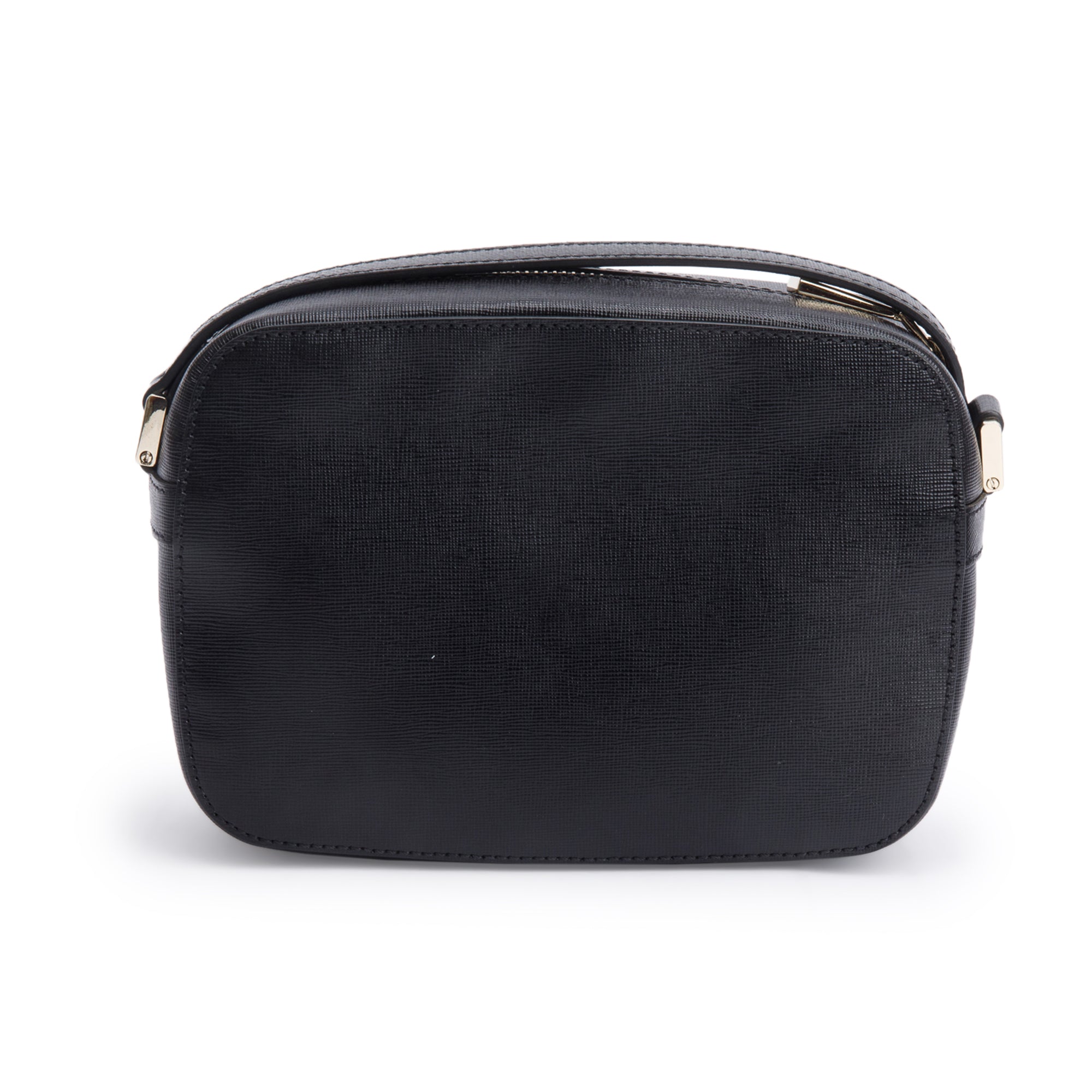 Versace Black Calfskin Leather Palazzo Camera Bag