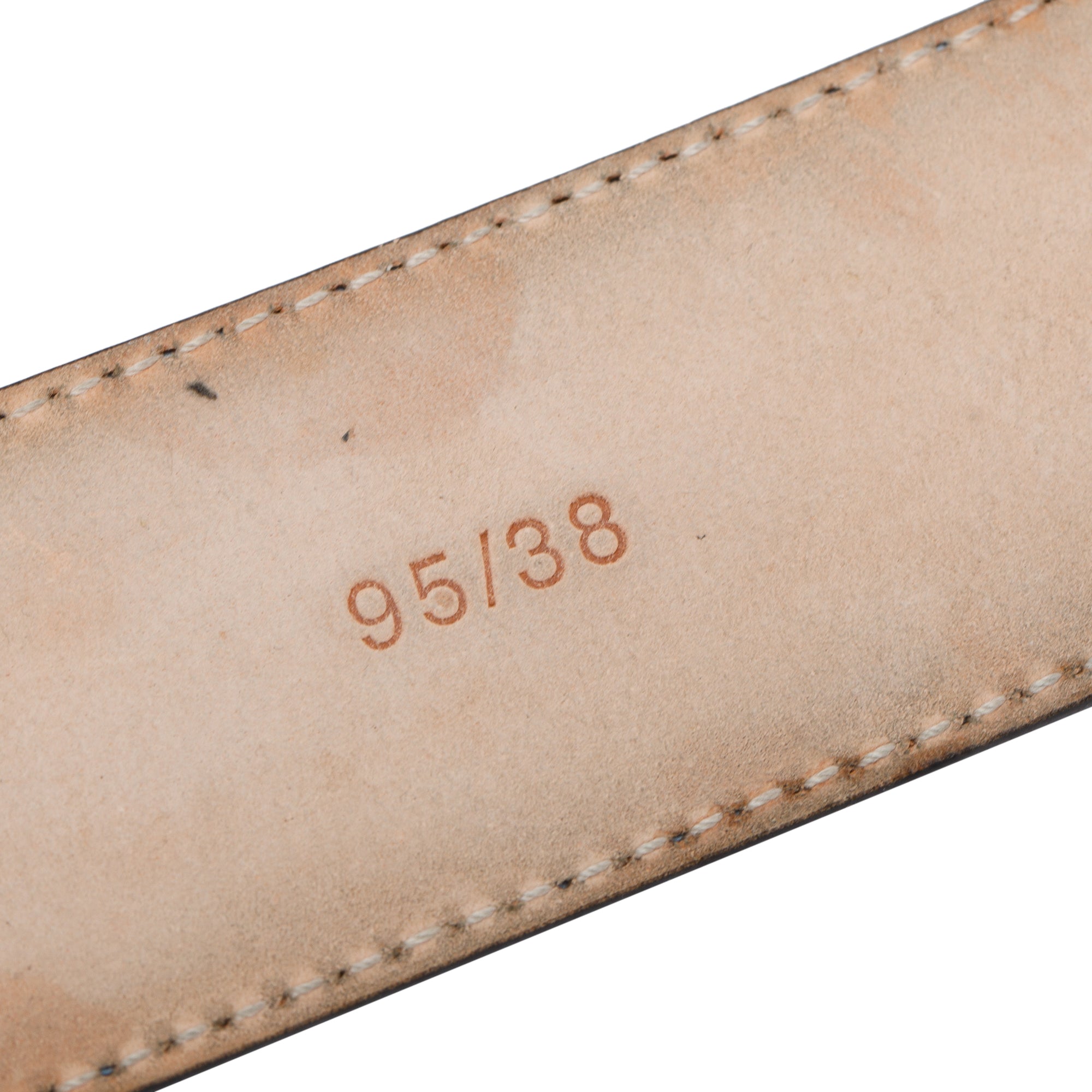 Versace Blue Classic Medusa Leather Belt