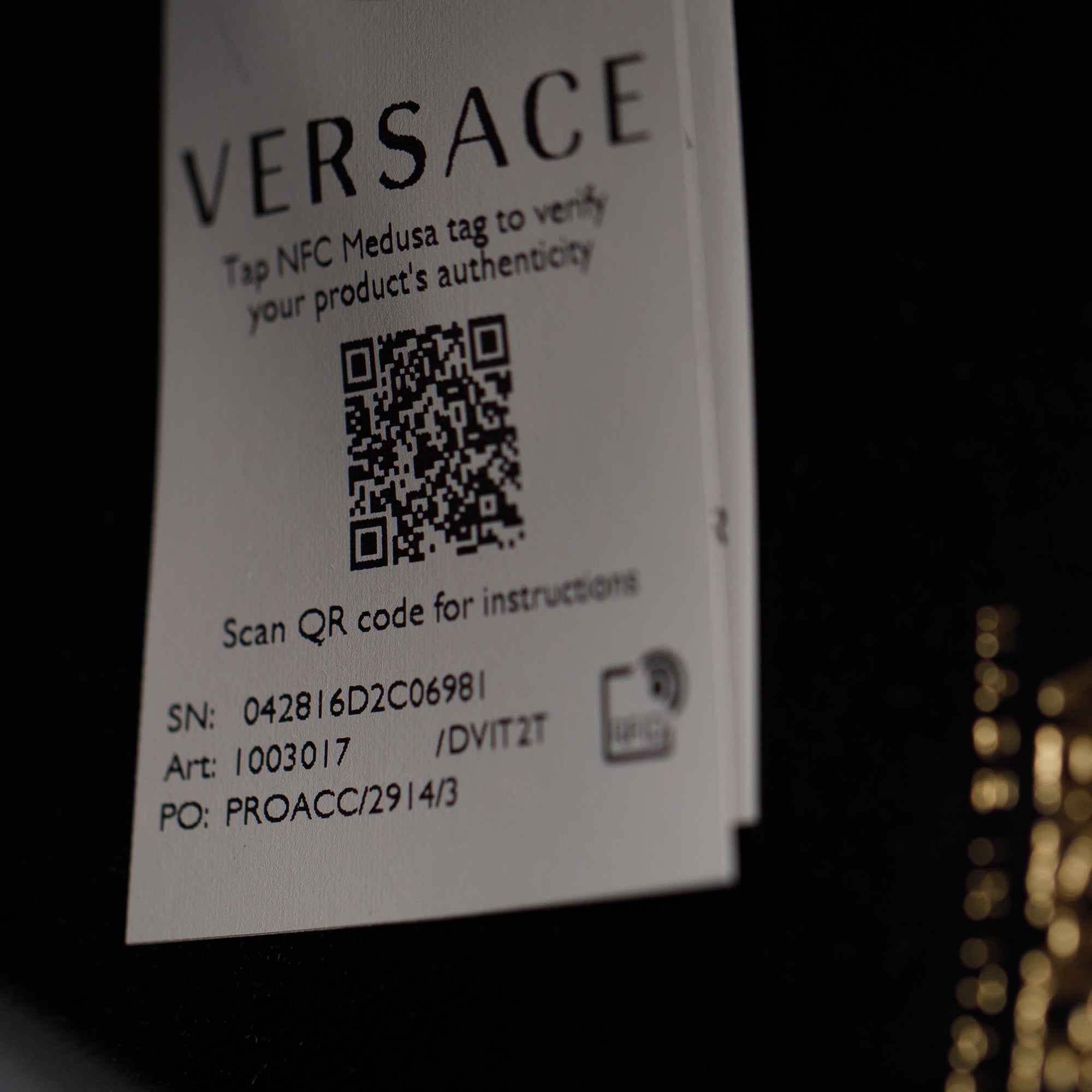 Versace La Medusa Crossbody Bag