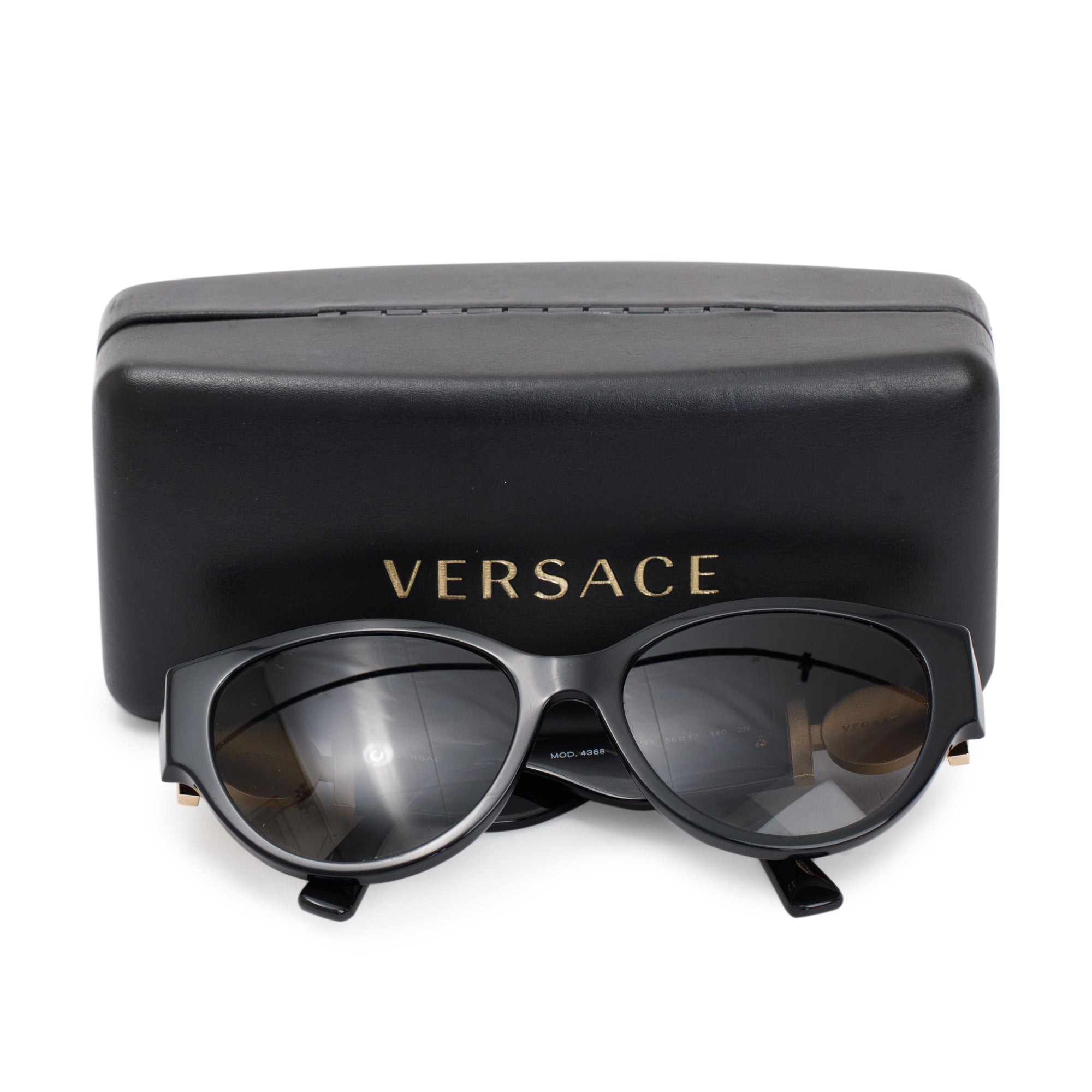 Versace MOD. 4368 Cat-Eye Sunglasses w/ Case
