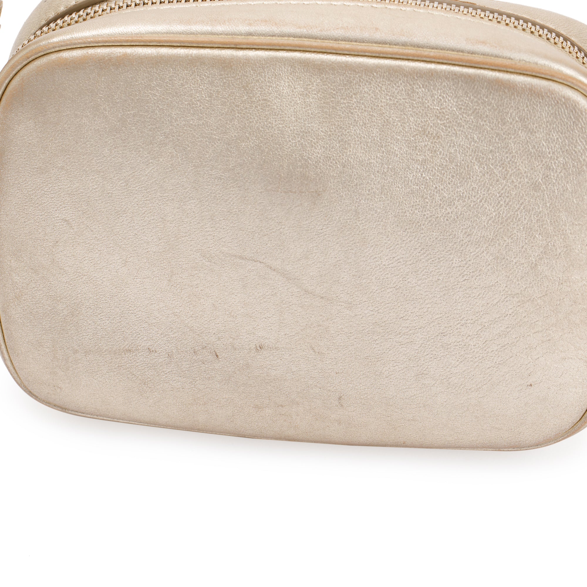 Versace Metallic Gold Palazzo Camera Bag