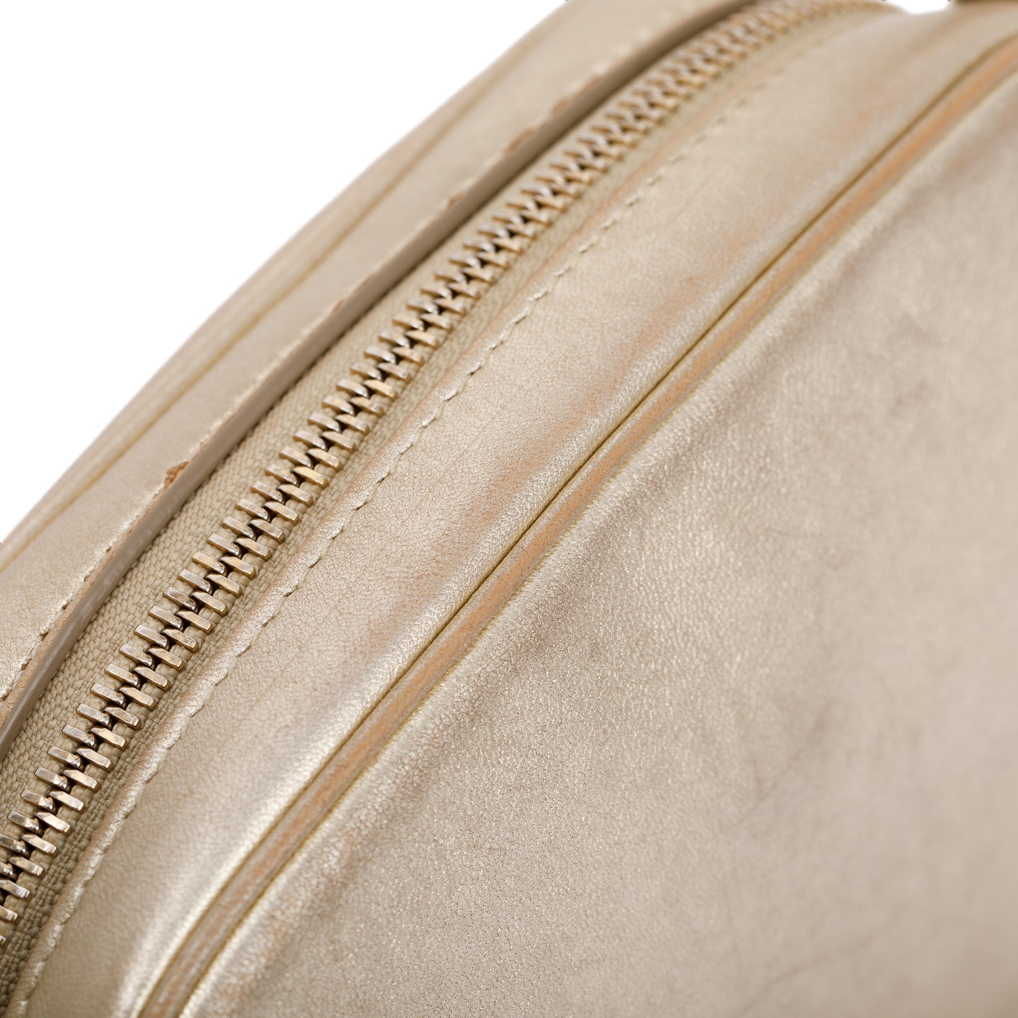 Versace Metallic Gold Palazzo Camera Bag