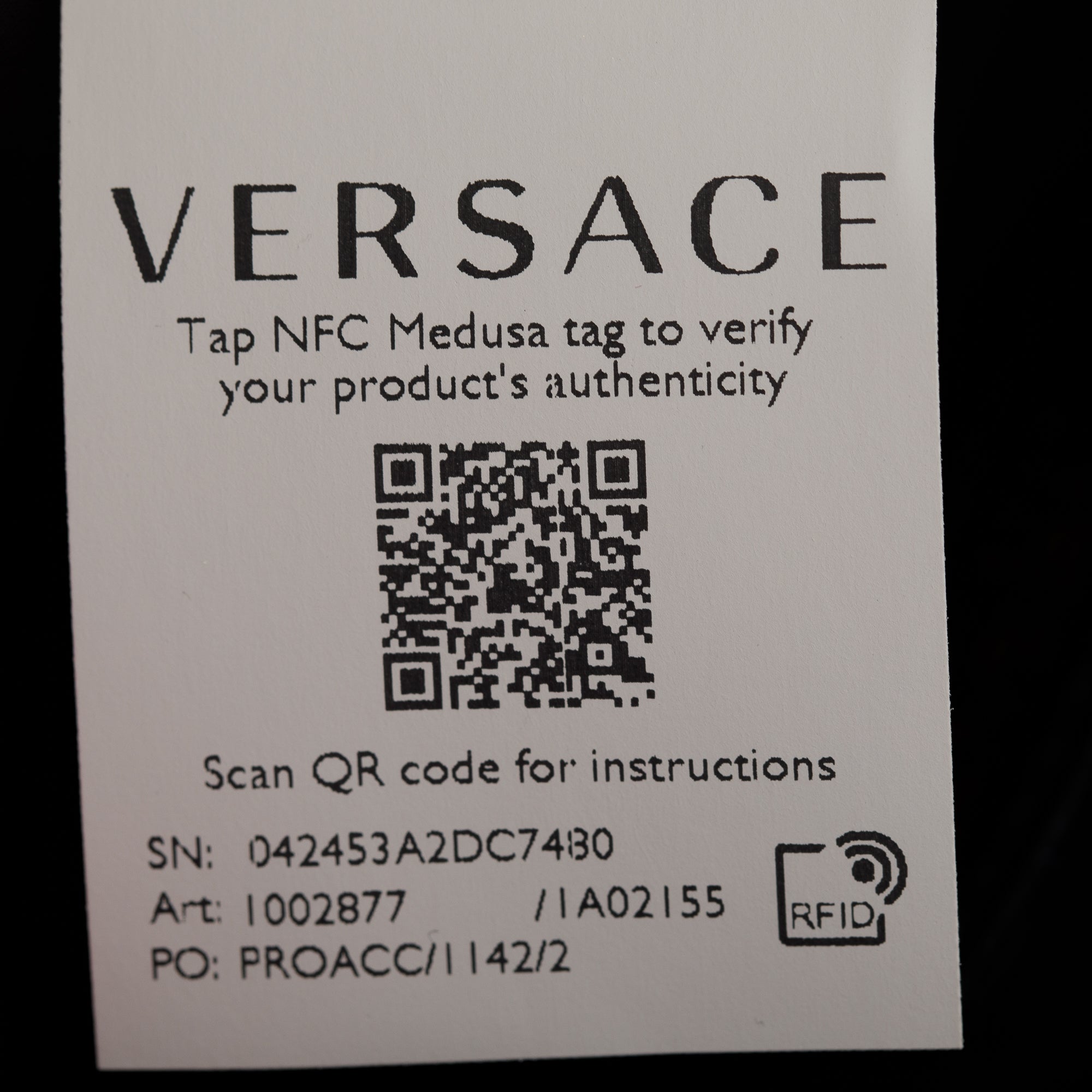 Versace Pink Nylon Small Medusa Tribute Chain Shoulder Bag