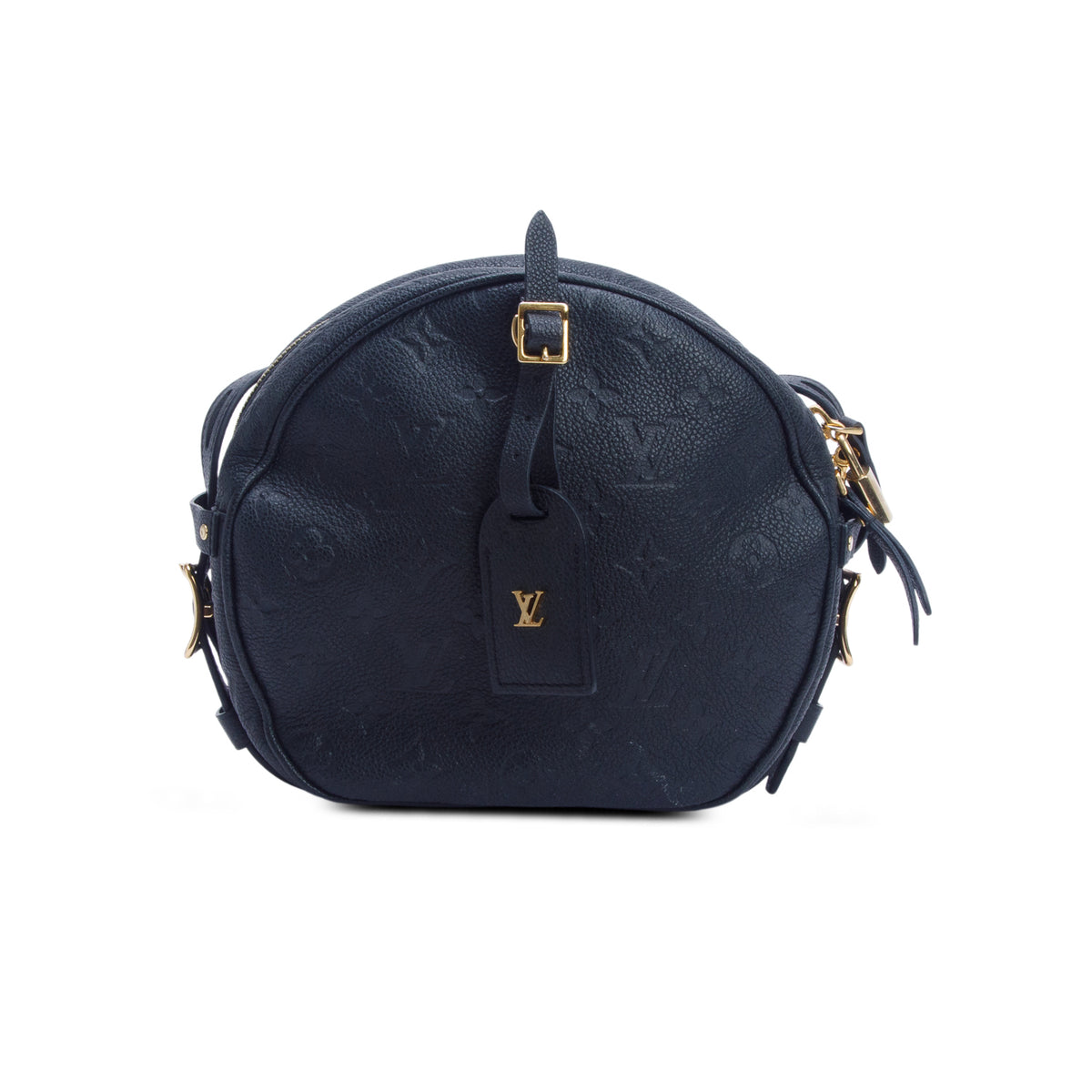 Louis Vuitton 2020 Black Empreinte Boite Chapeau Souple MM