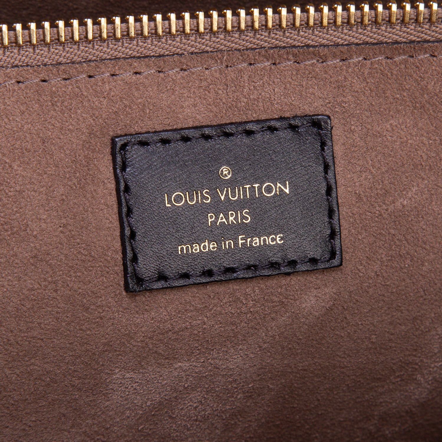 Louis Vuitton Purple Cuir Orfevre Veau Cachemire Tote W