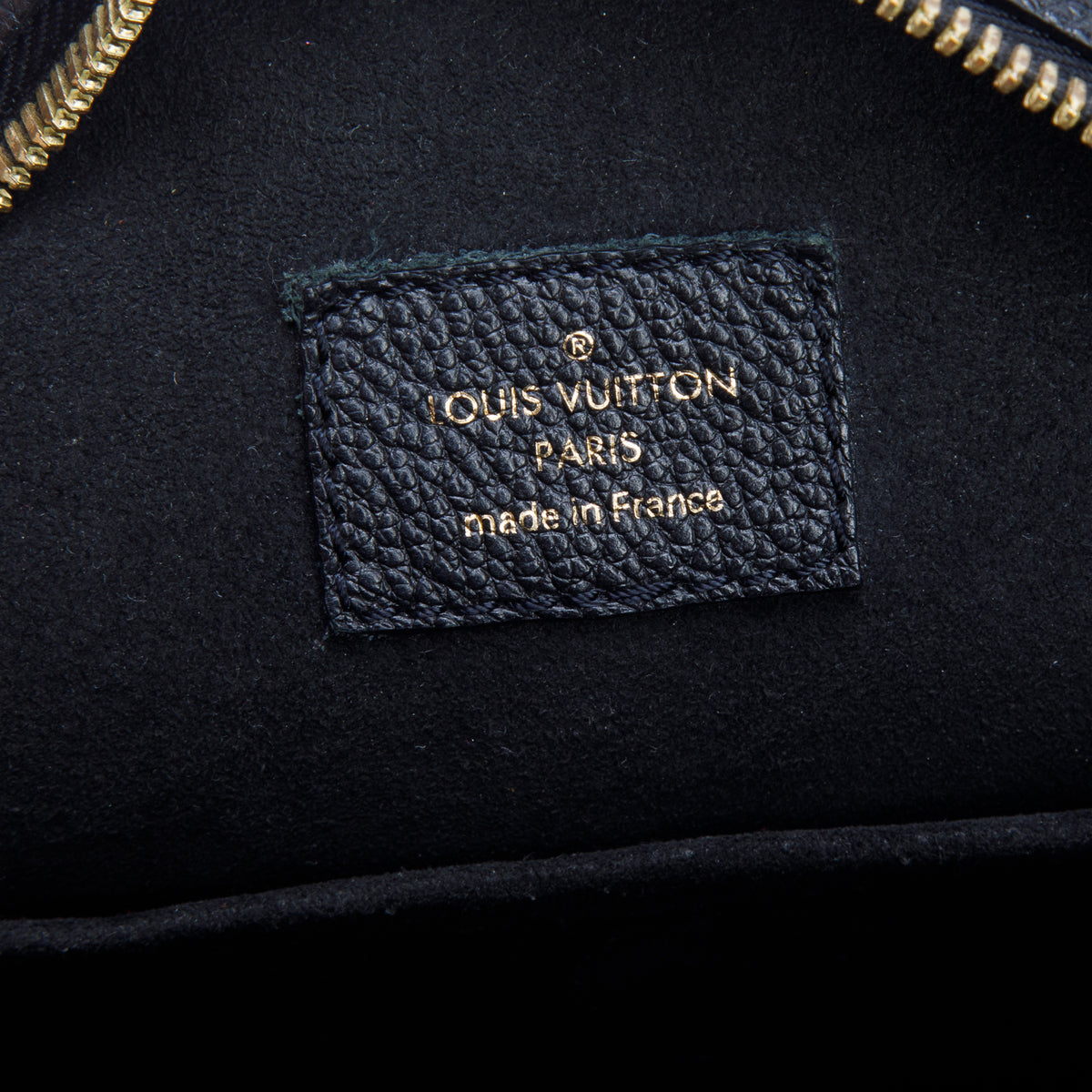 Louis Vuitton 2020 Black Empreinte Boite Chapeau Souple MM