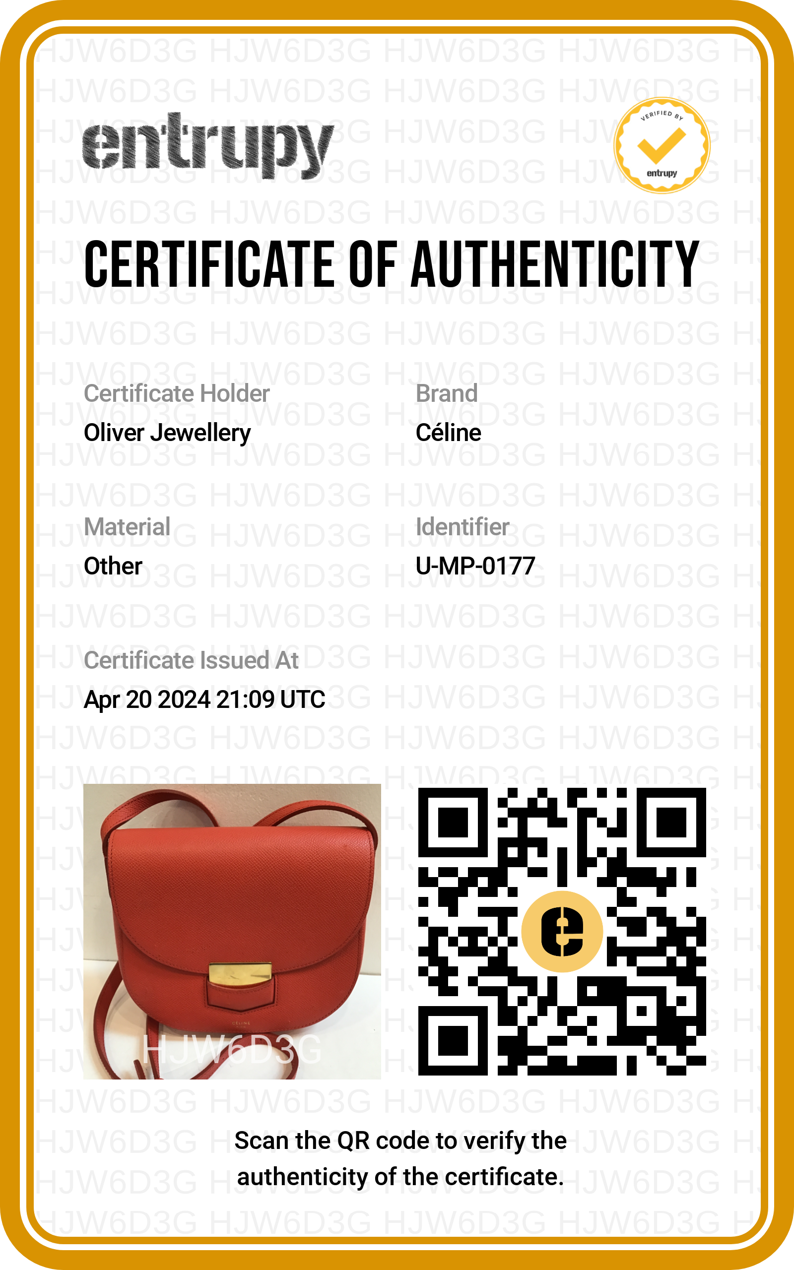 Celine Red Grained Leather Small Trotteur Crossbody Bag