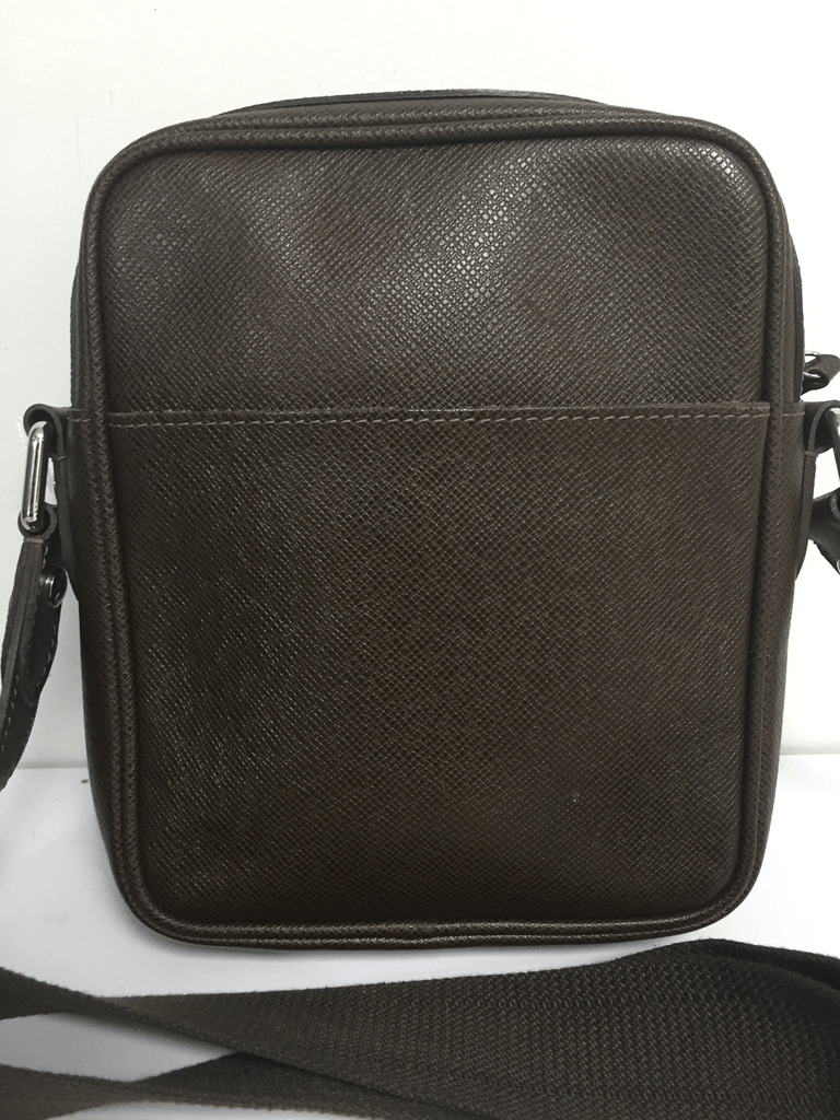 Louis Vuitton Brown Taiga Dimitri Bag