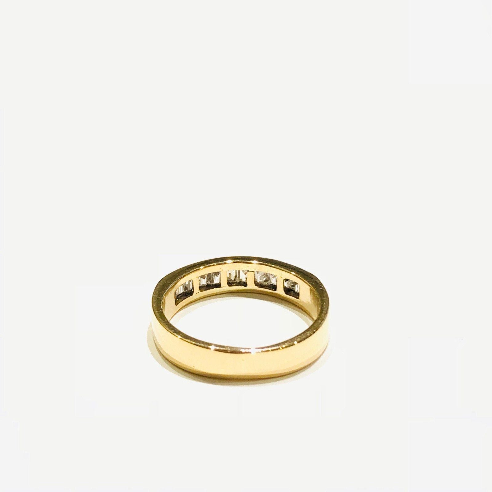 14 Karat Yellow Gold Diamond Ring