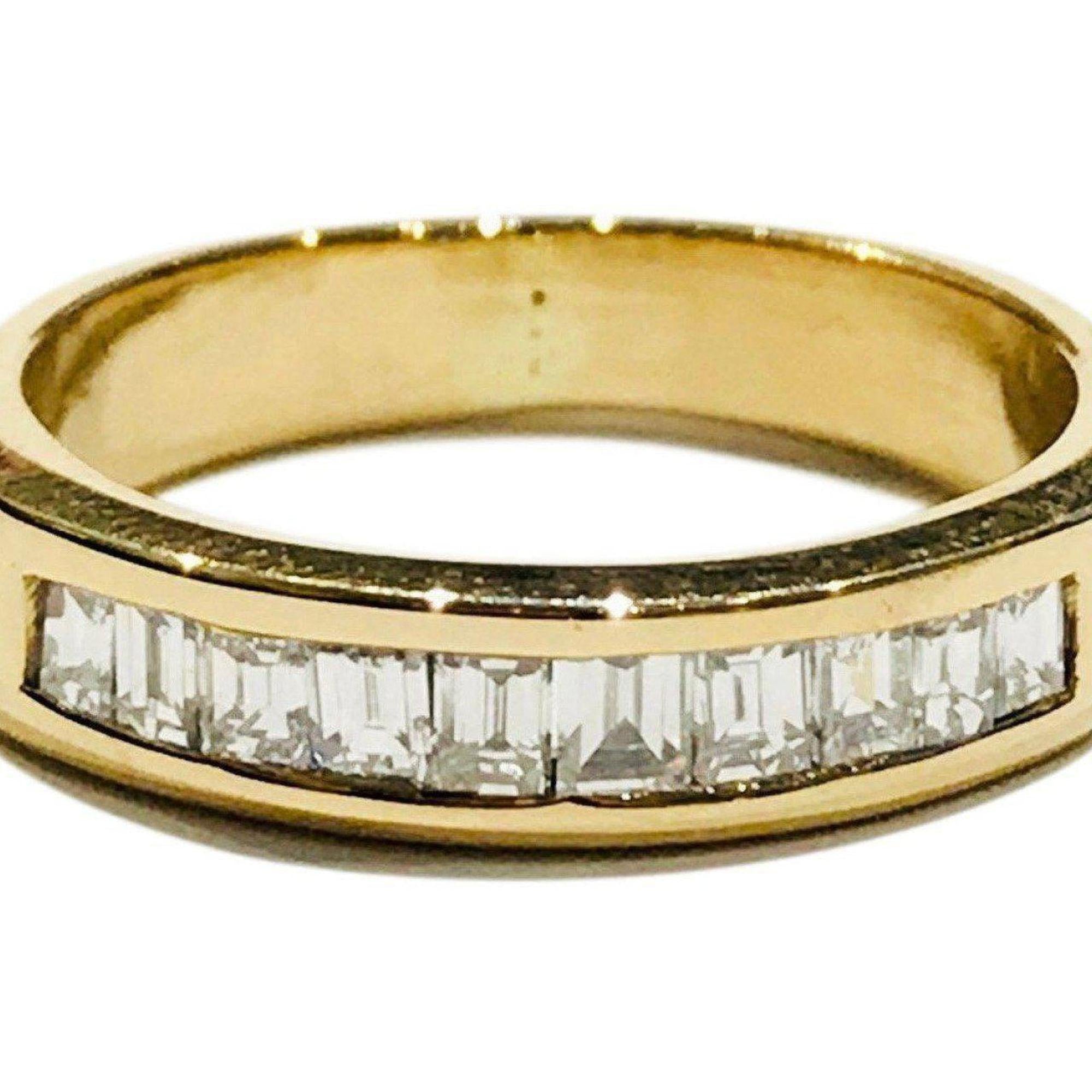 14 Karat Yellow Gold Diamond Ring