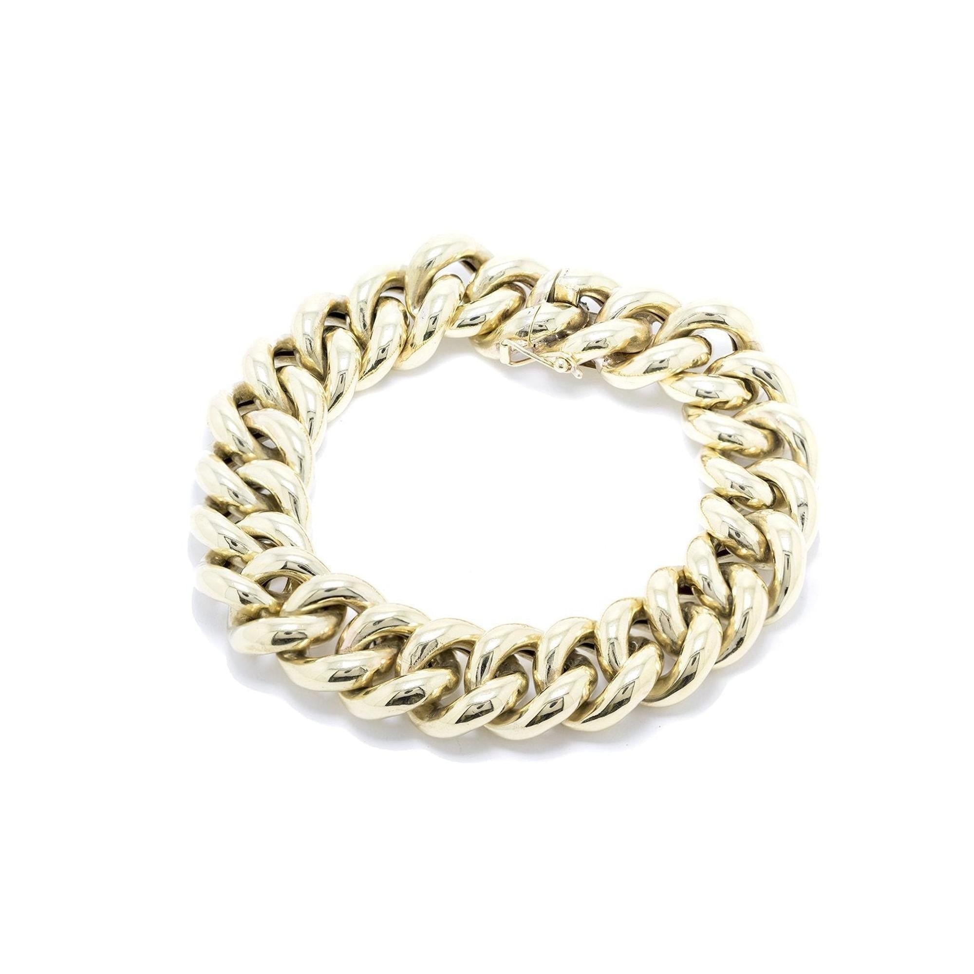14k Gold Cuban Link Bracelet