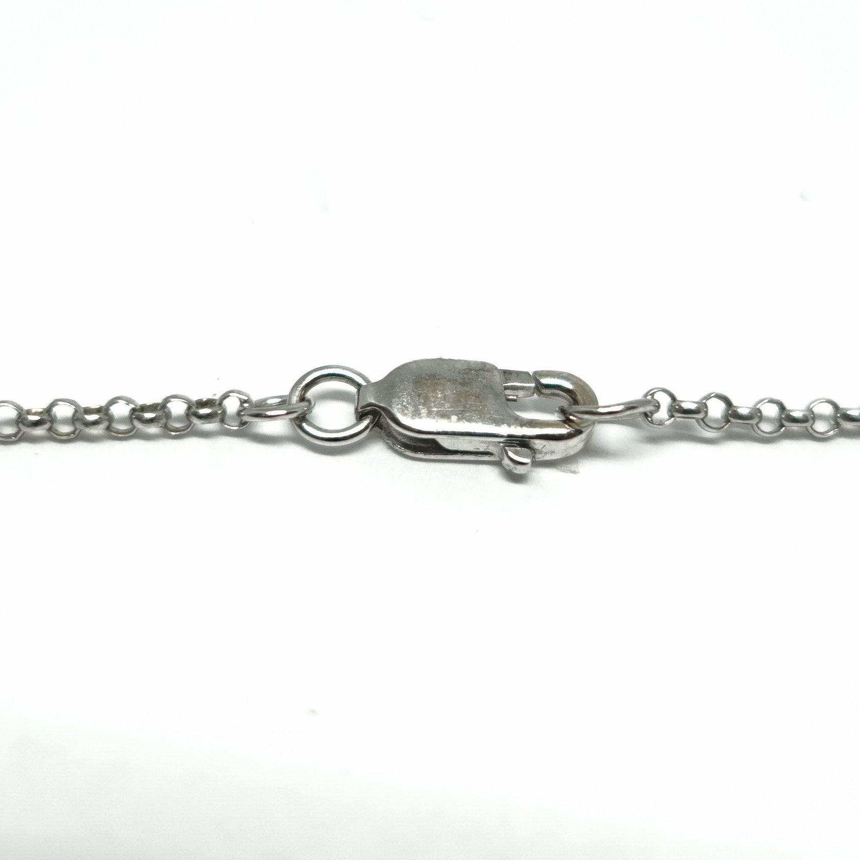 18 Karat White Gold Diamond Necklace