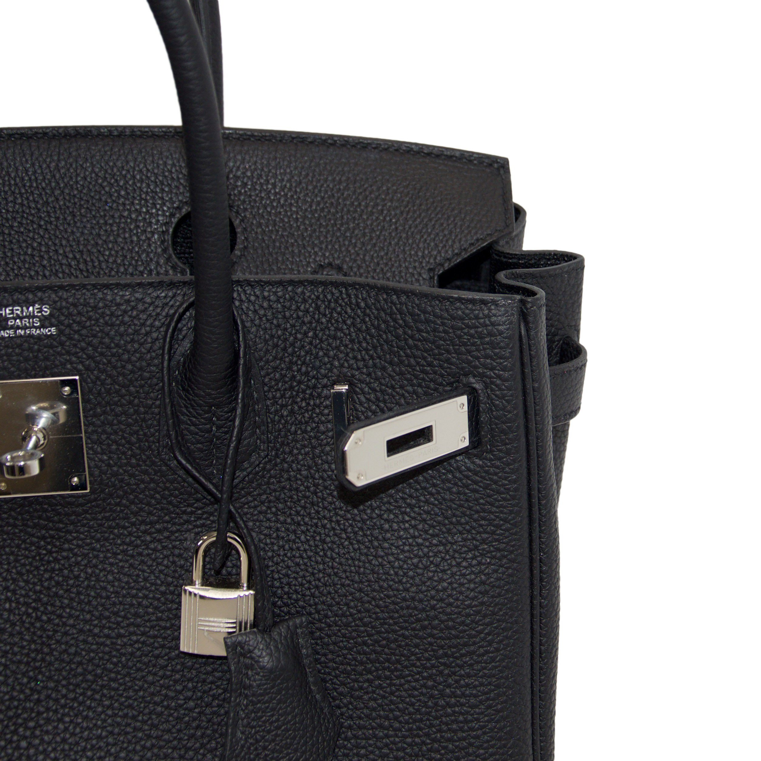 2018 Hermes Black Togo Birkin 30