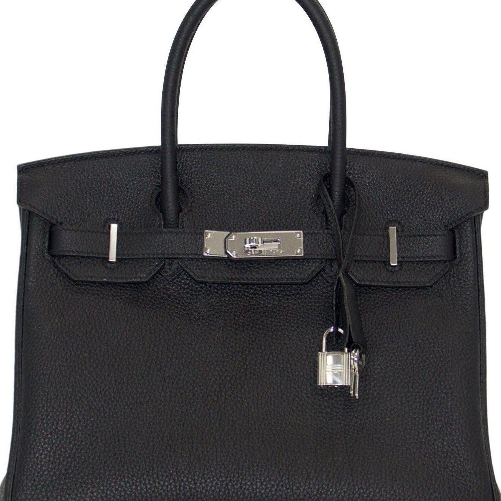 2018 Hermes Black Togo Birkin 30