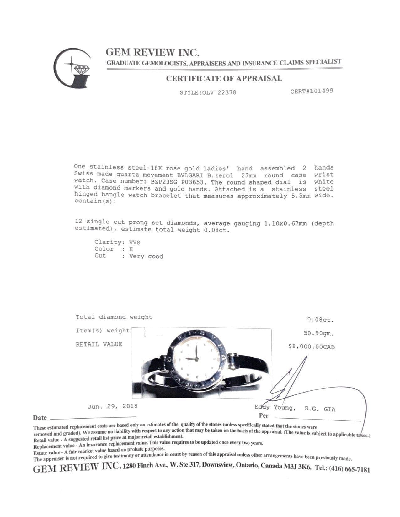 Bulgari B.Zero1 Watch