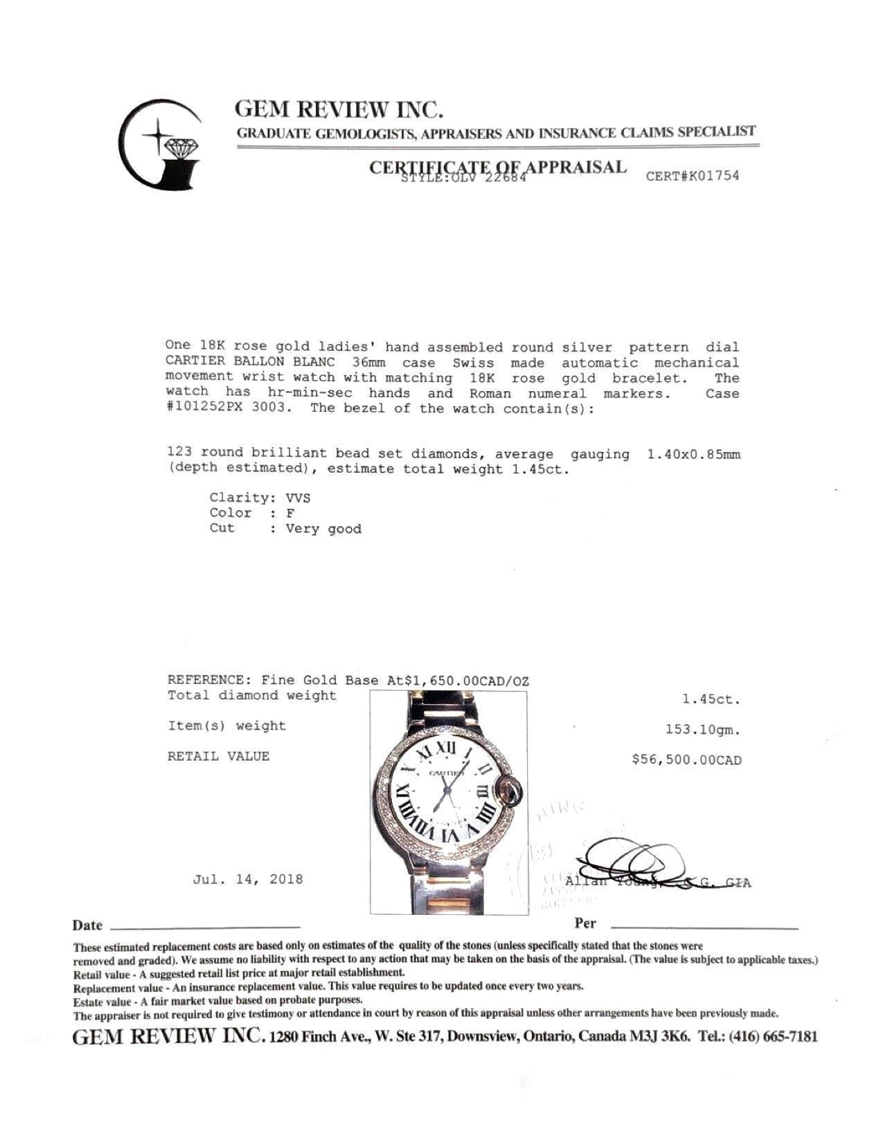 Cartier Ballon Bleu Watch