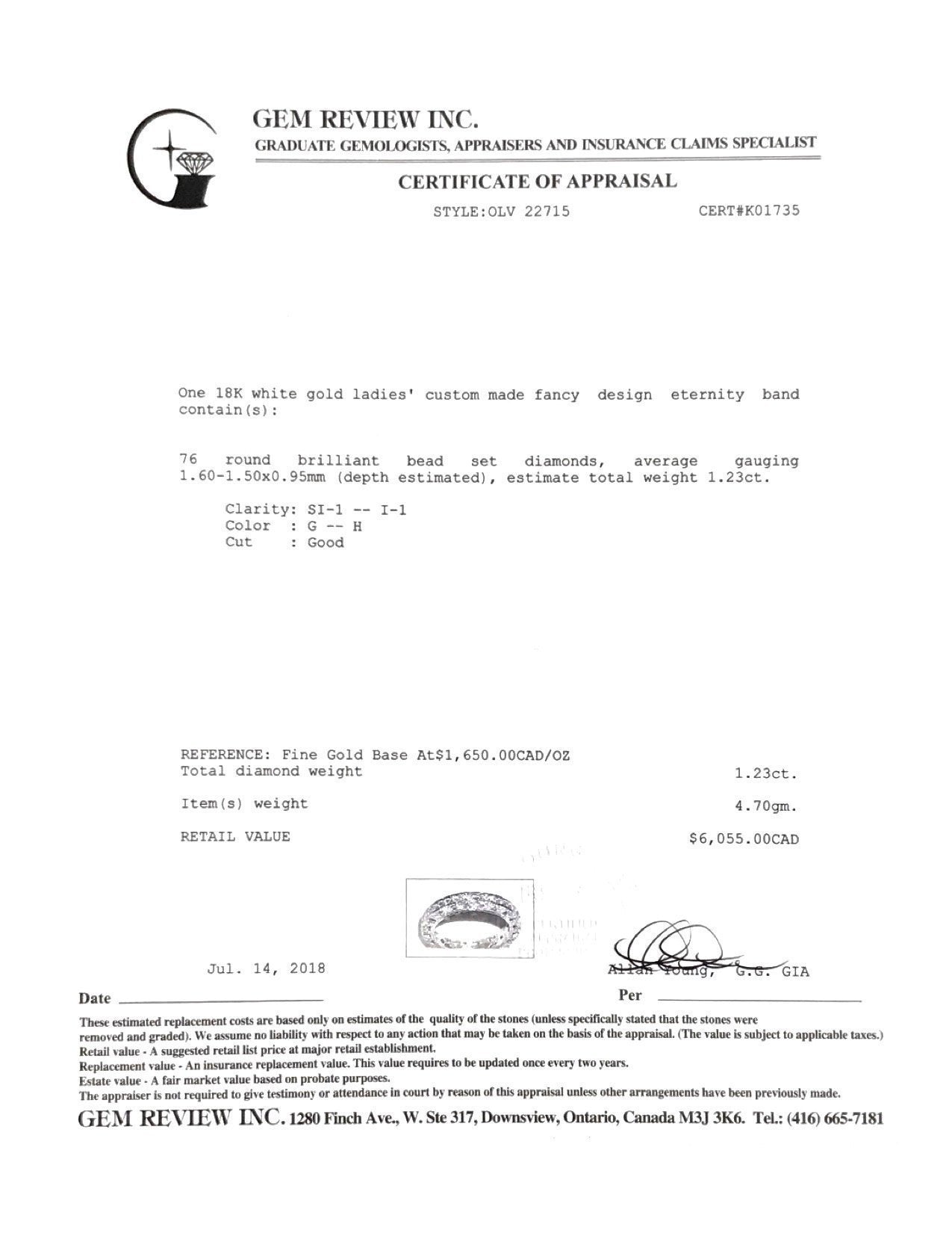 Diamond Eternity Band