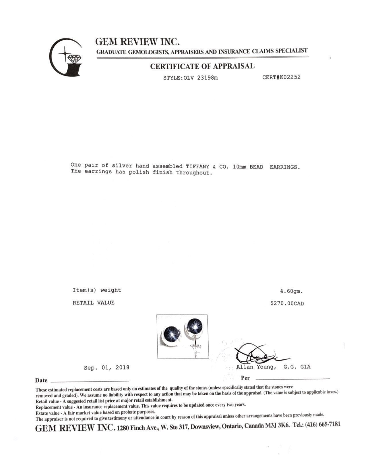 Tiffany & Co. HardWear Ball Earrings