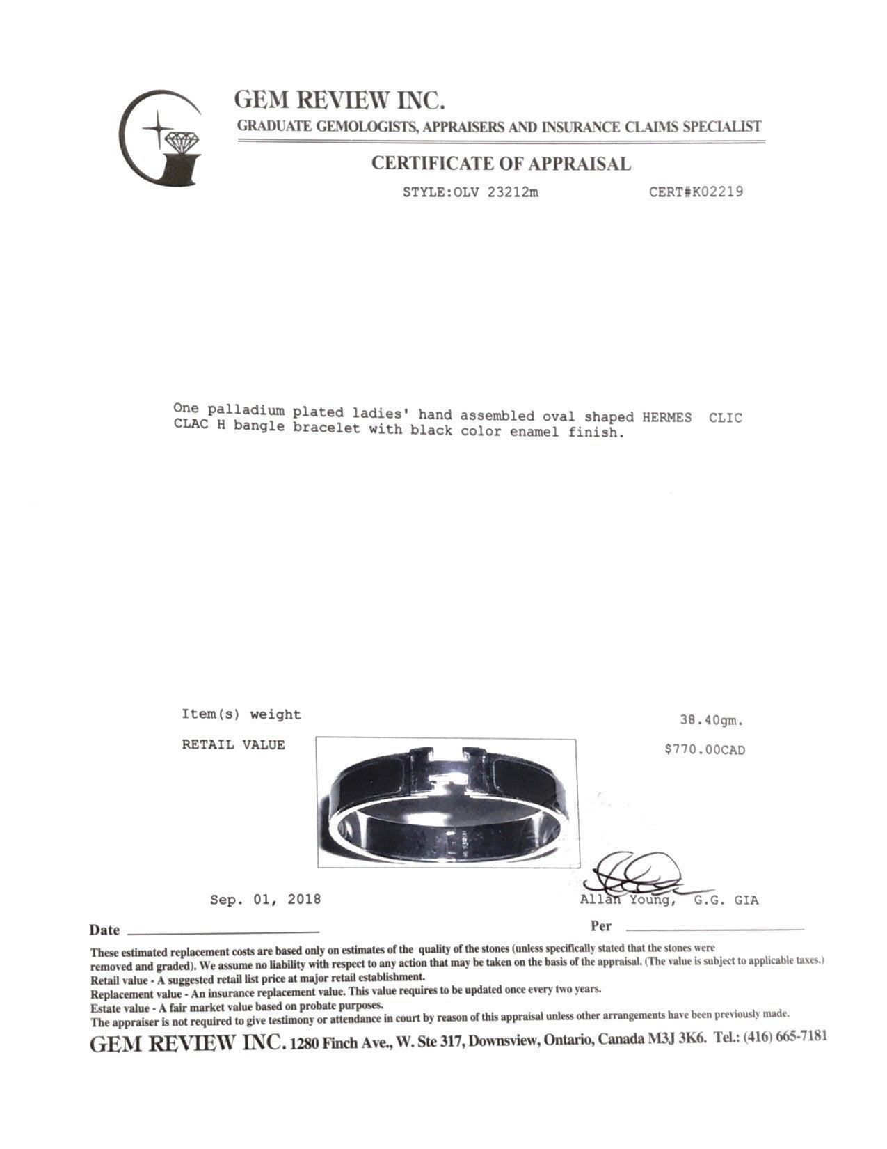 Hermes Clic Clac H Bracelet