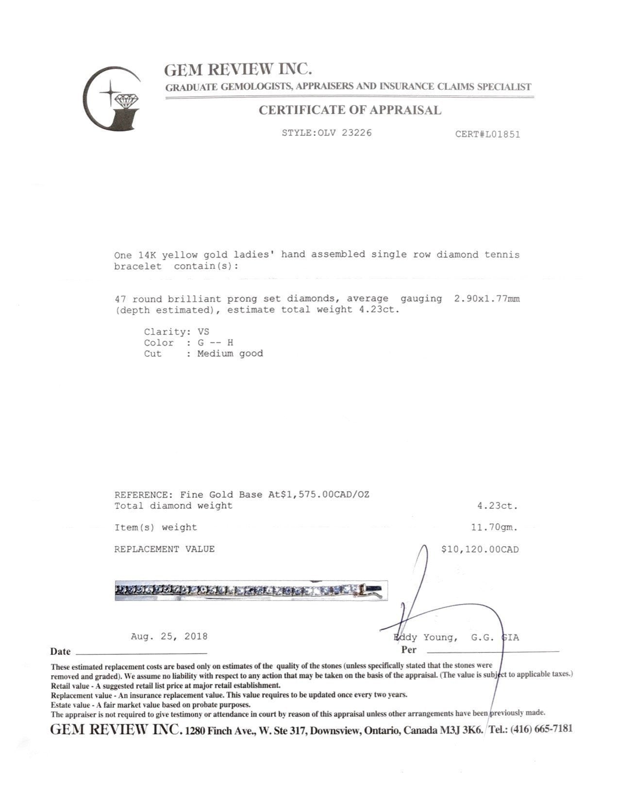 Diamond Tennis Bracelet