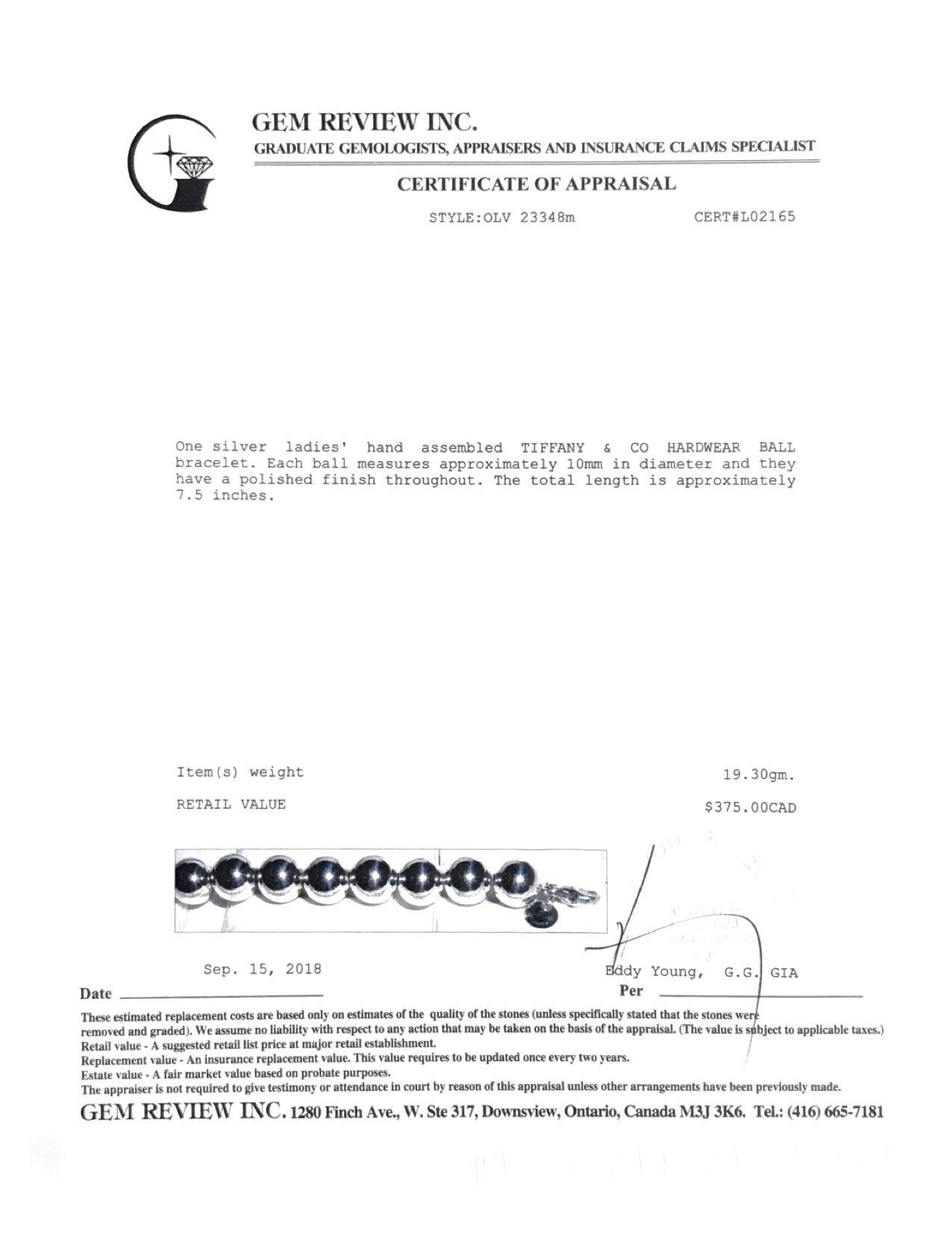 Tiffany & Co. HardWear Ball Bracelet