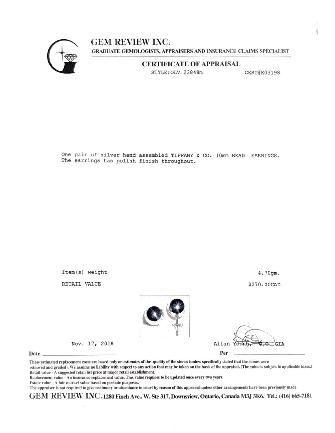 Tiffany & Co. HardWear Ball Earrings