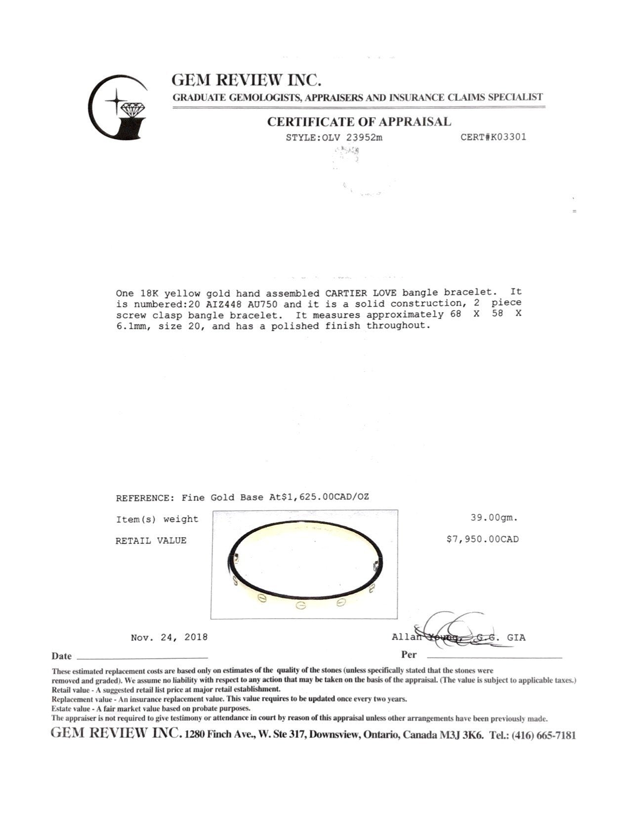 Cartier Love Bracelet