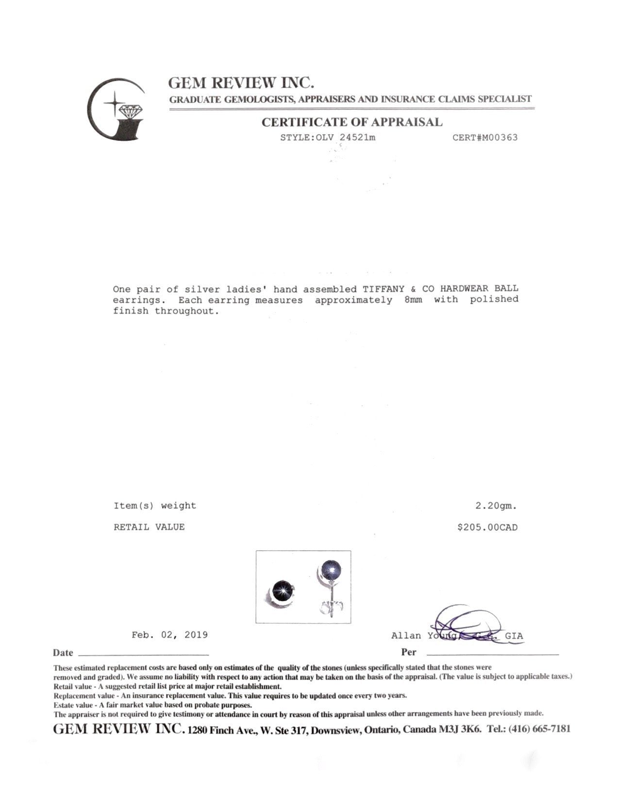 Tiffany & Co. HardWear Ball Earrings