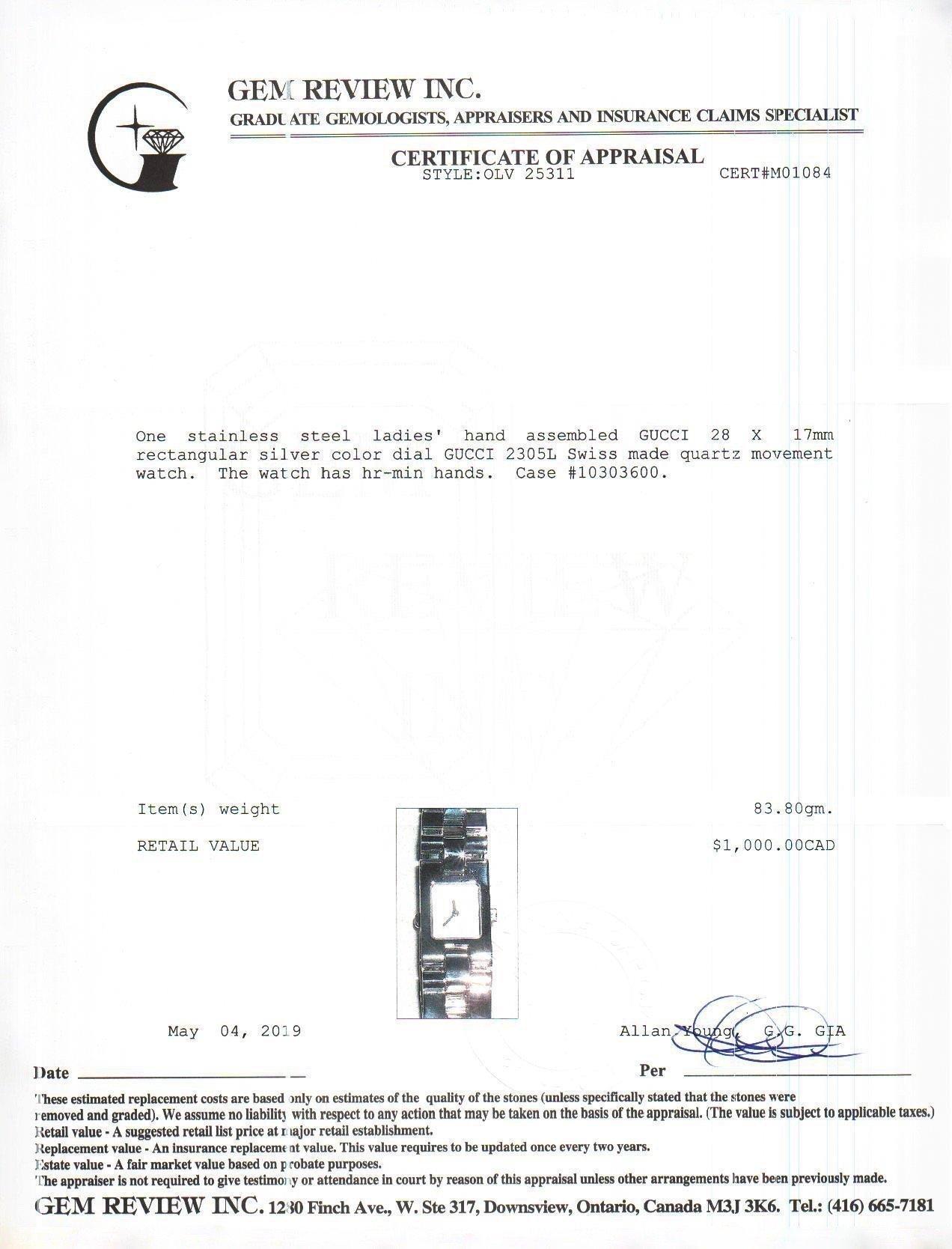 Gucci 2305 Series Watch