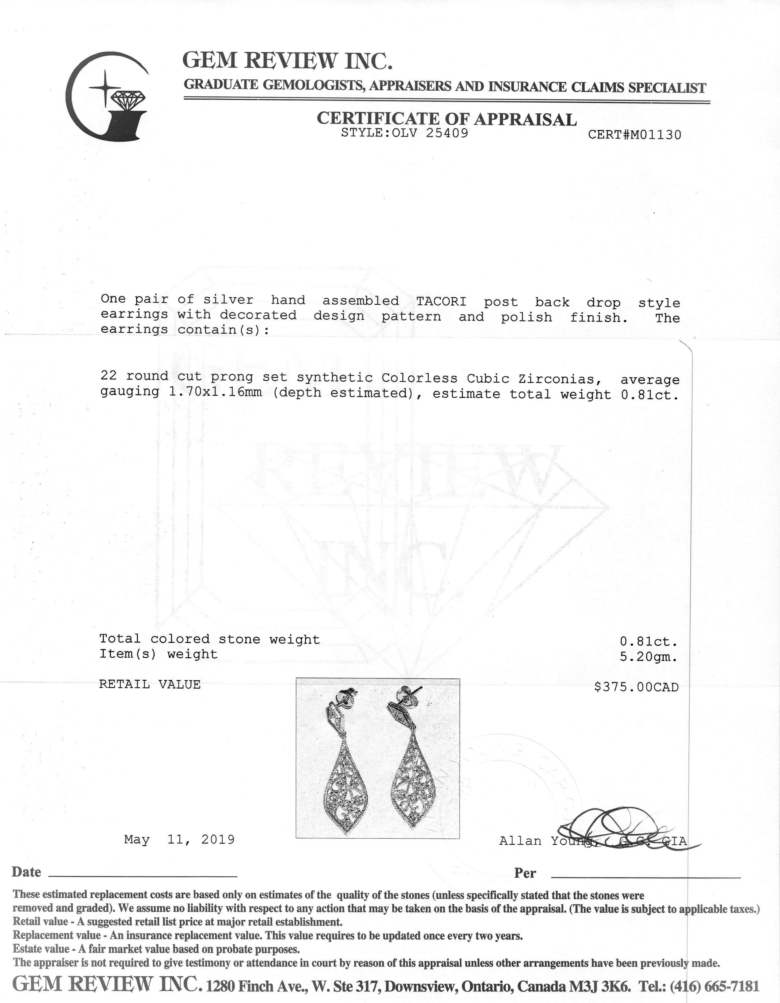 Tacori Drop Earrings