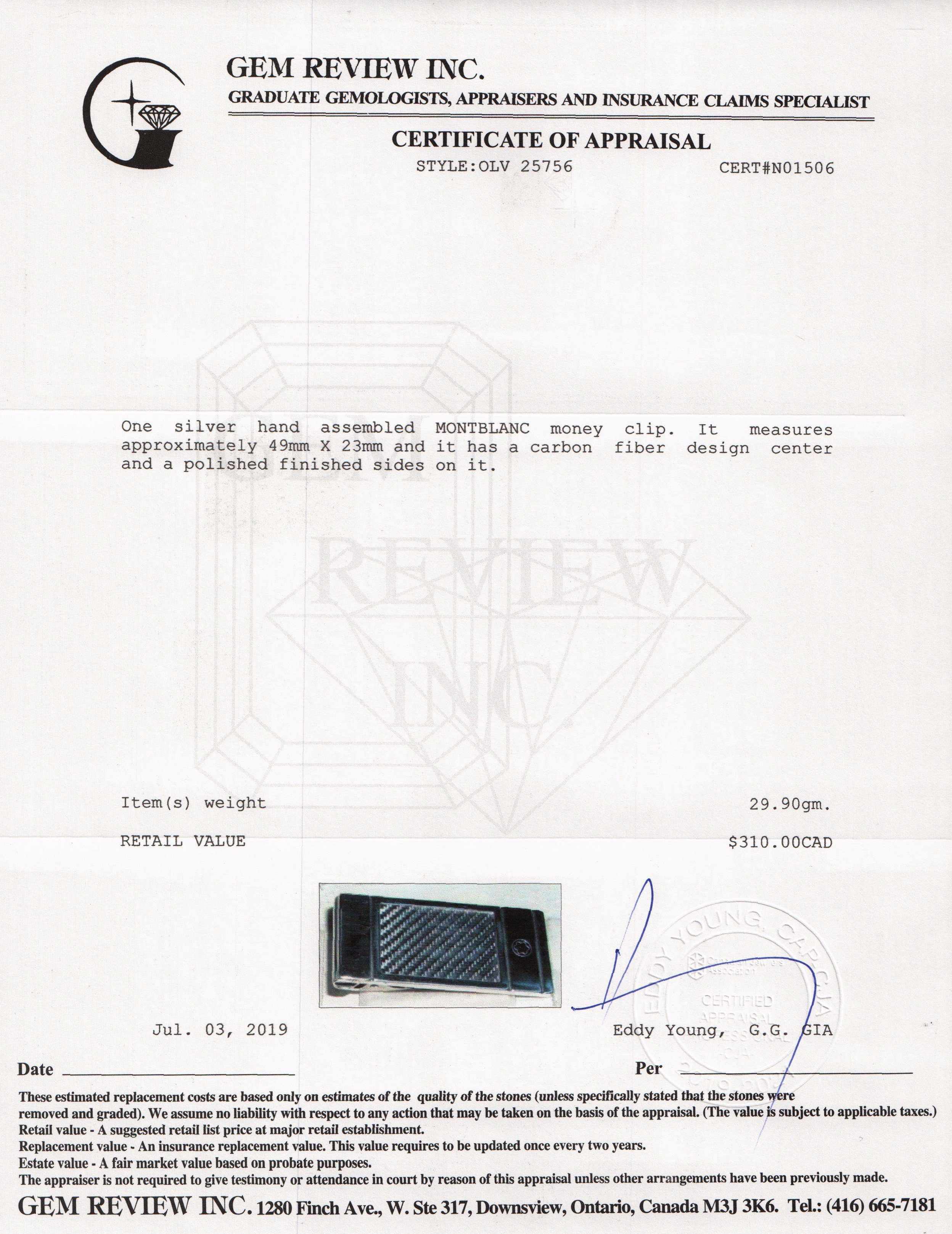 Montblanc Money Clip