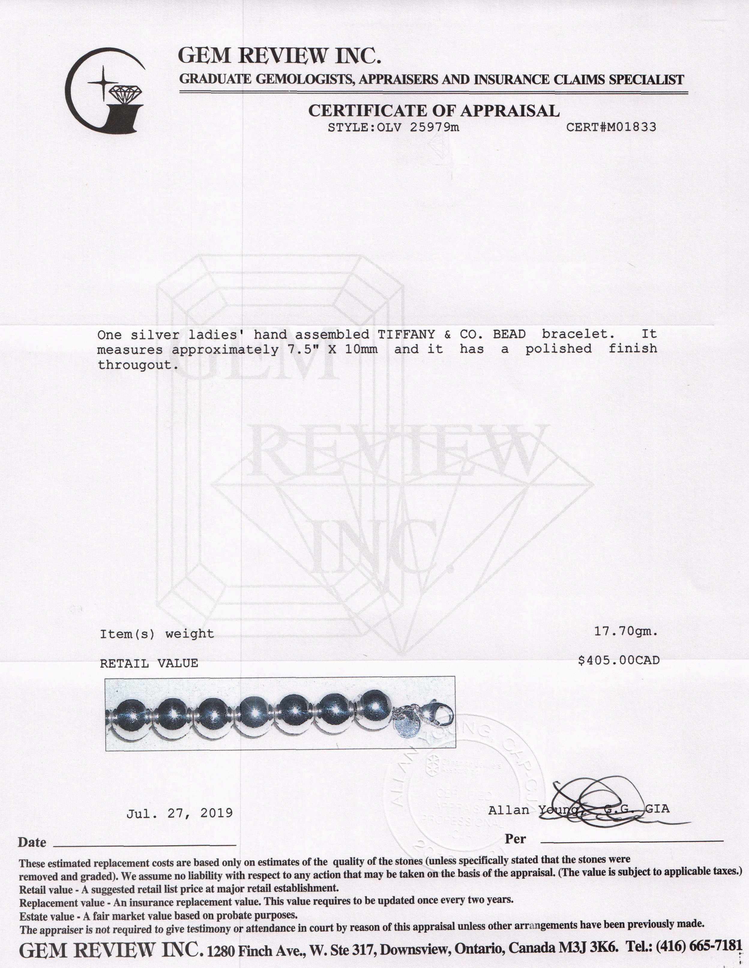 Tiffany & Co. HardWear Ball Bracelet