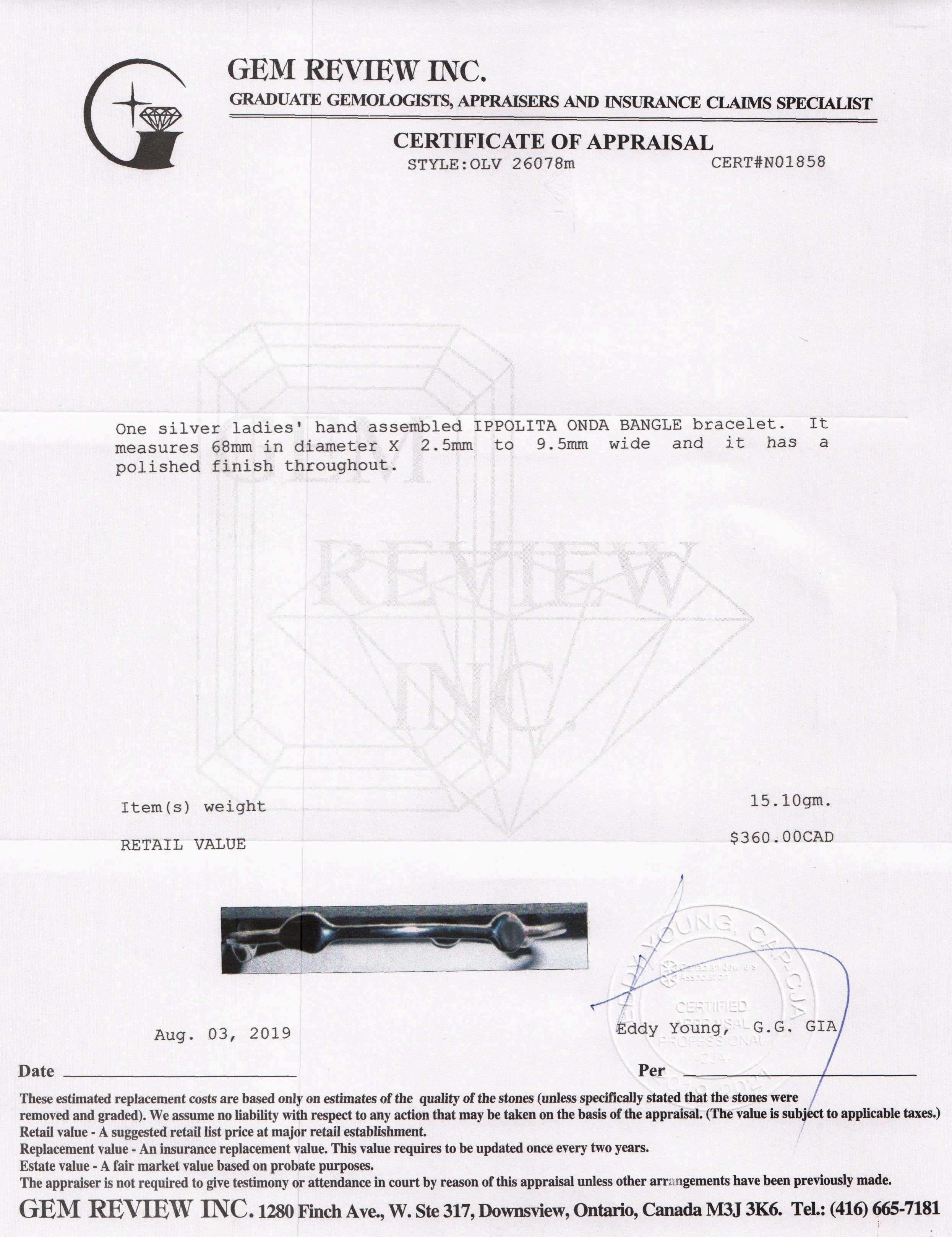 Ippolita Onda Bangle Bracelet