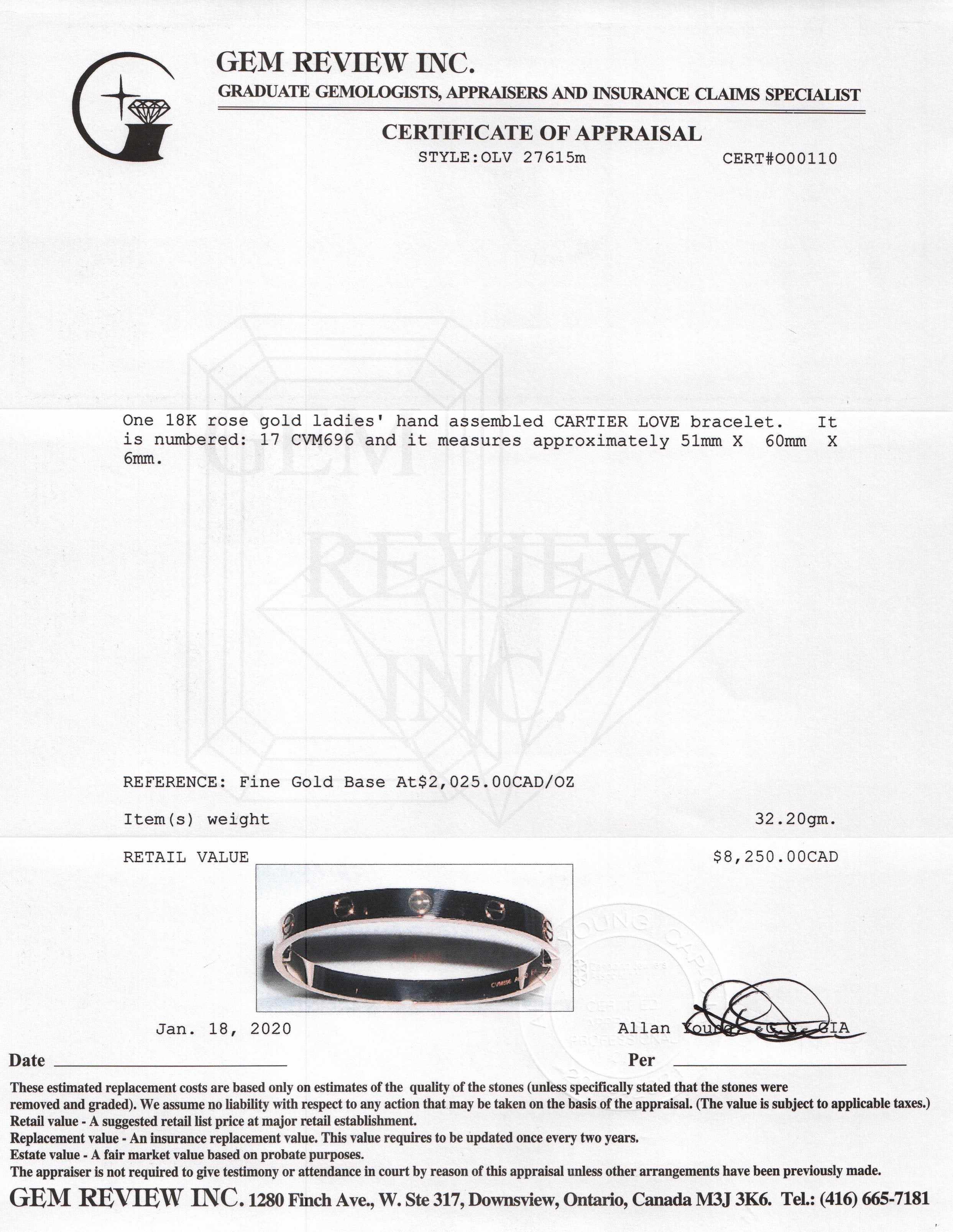 Cartier Love Bracelet