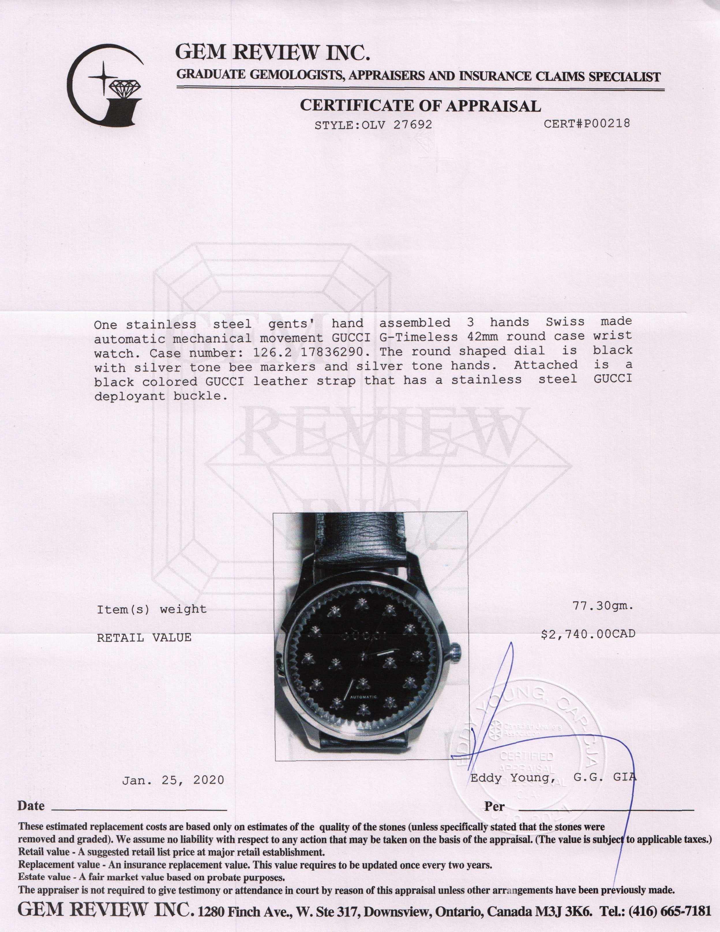 Gucci G-Timeless Watch