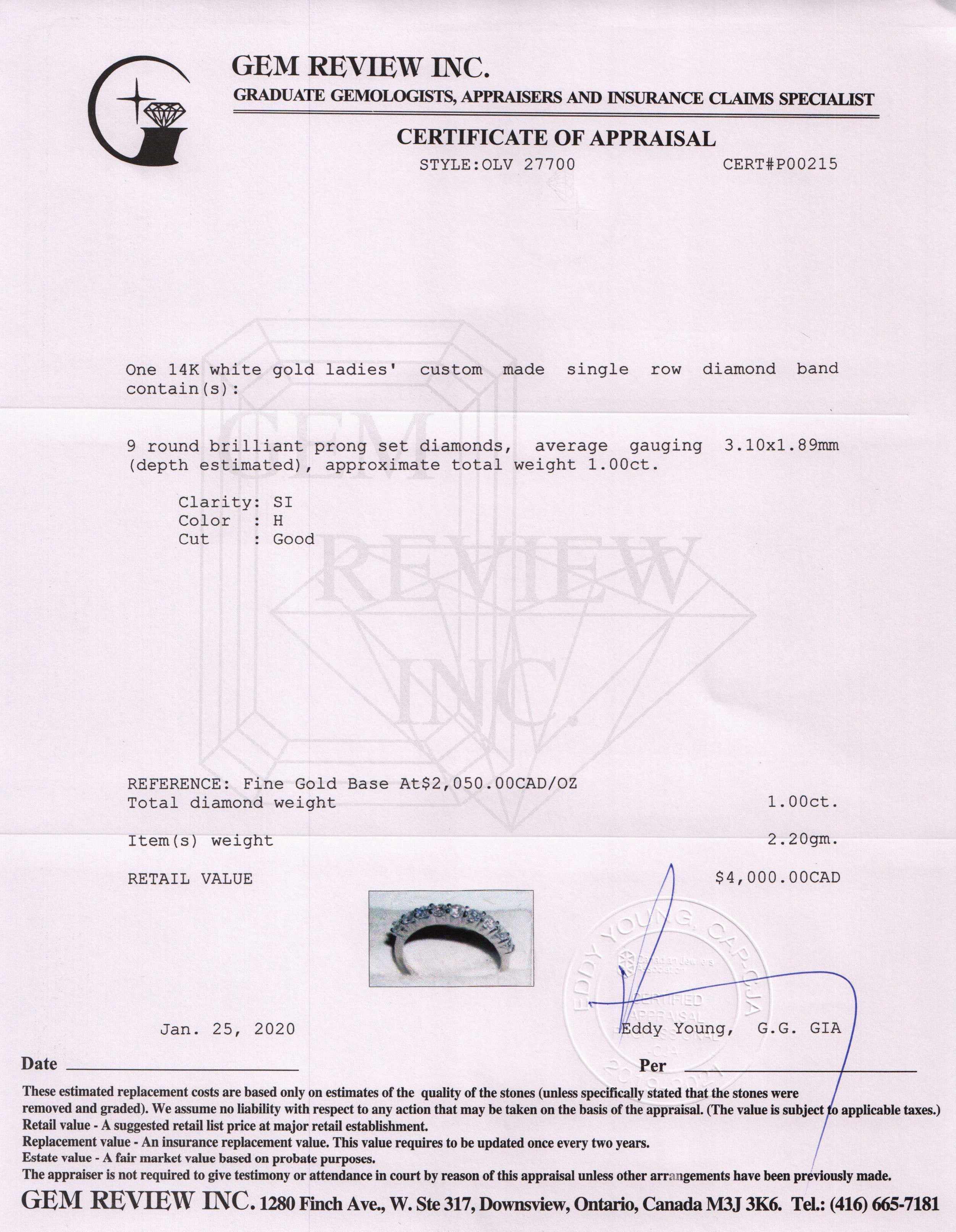 Diamond Band Ring