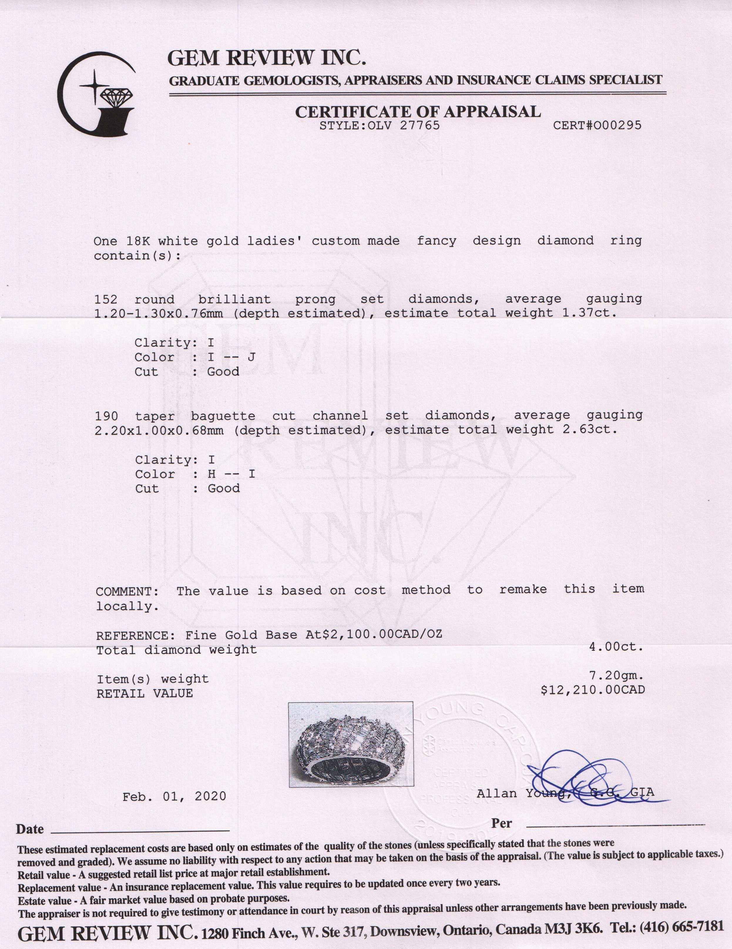 Full-Circle Diamond Band Ring