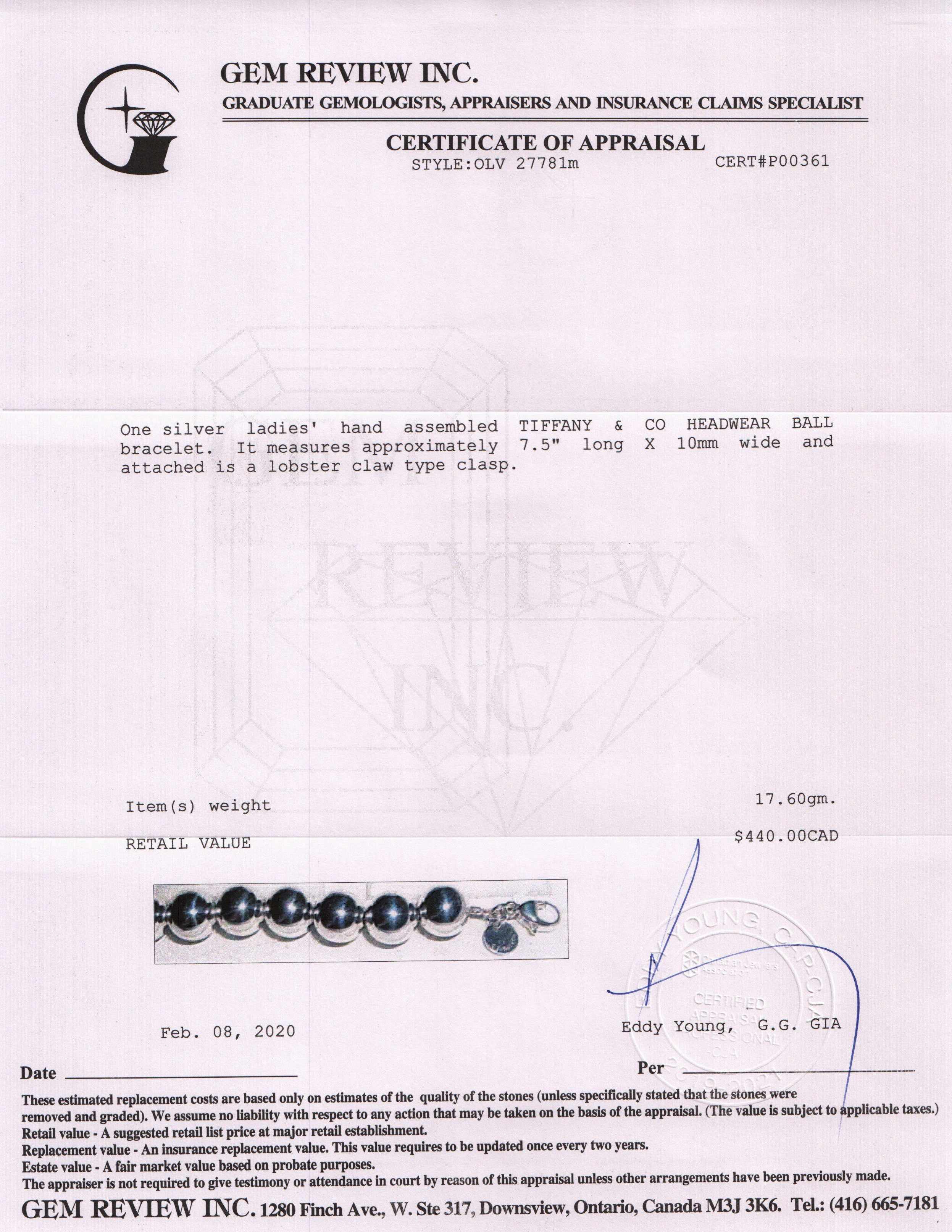 Tiffany & Co. HardWear Ball Bracelet